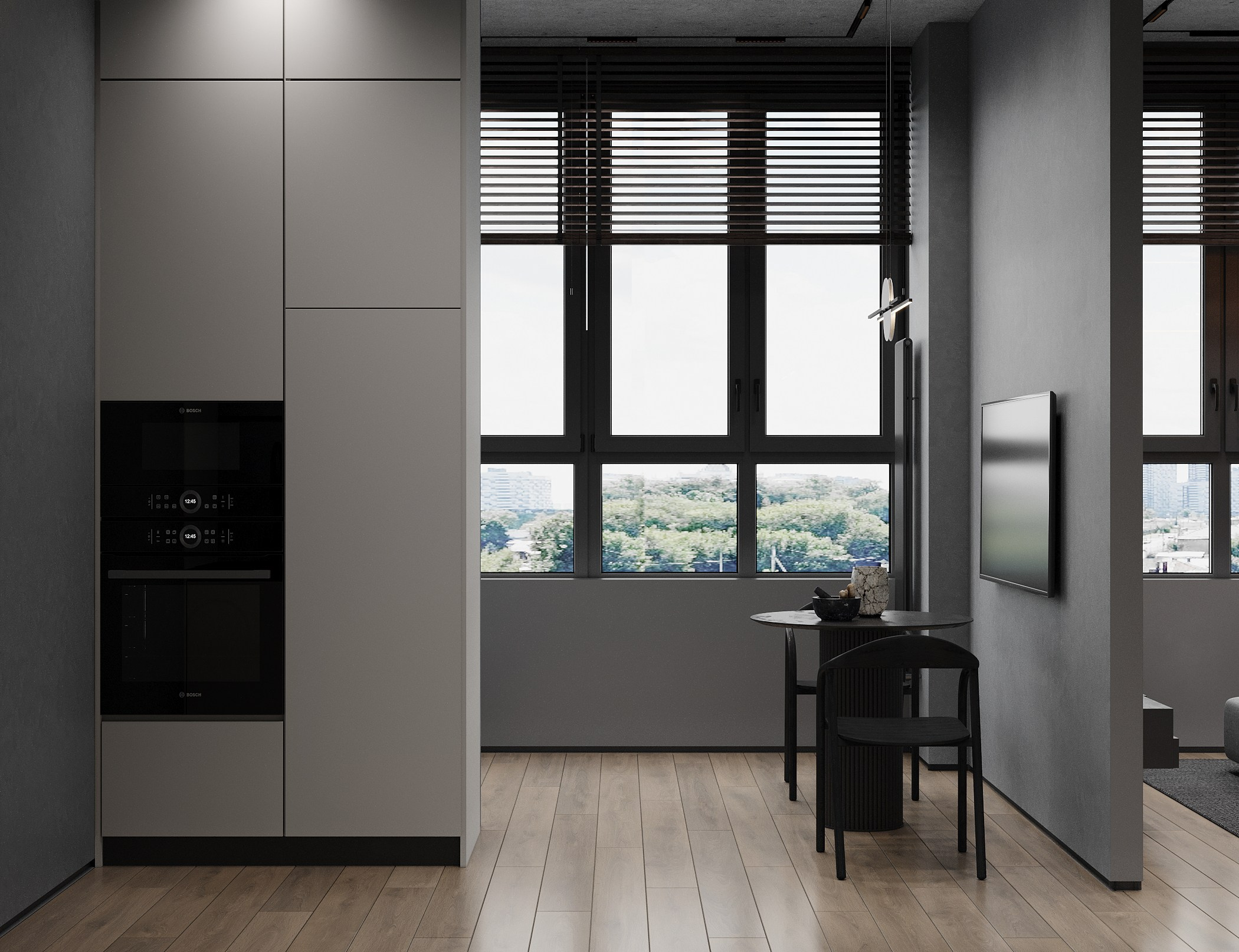 KM Recidence Prime, Н.Новгород, 48 кв.м. Дизайнер интерьера