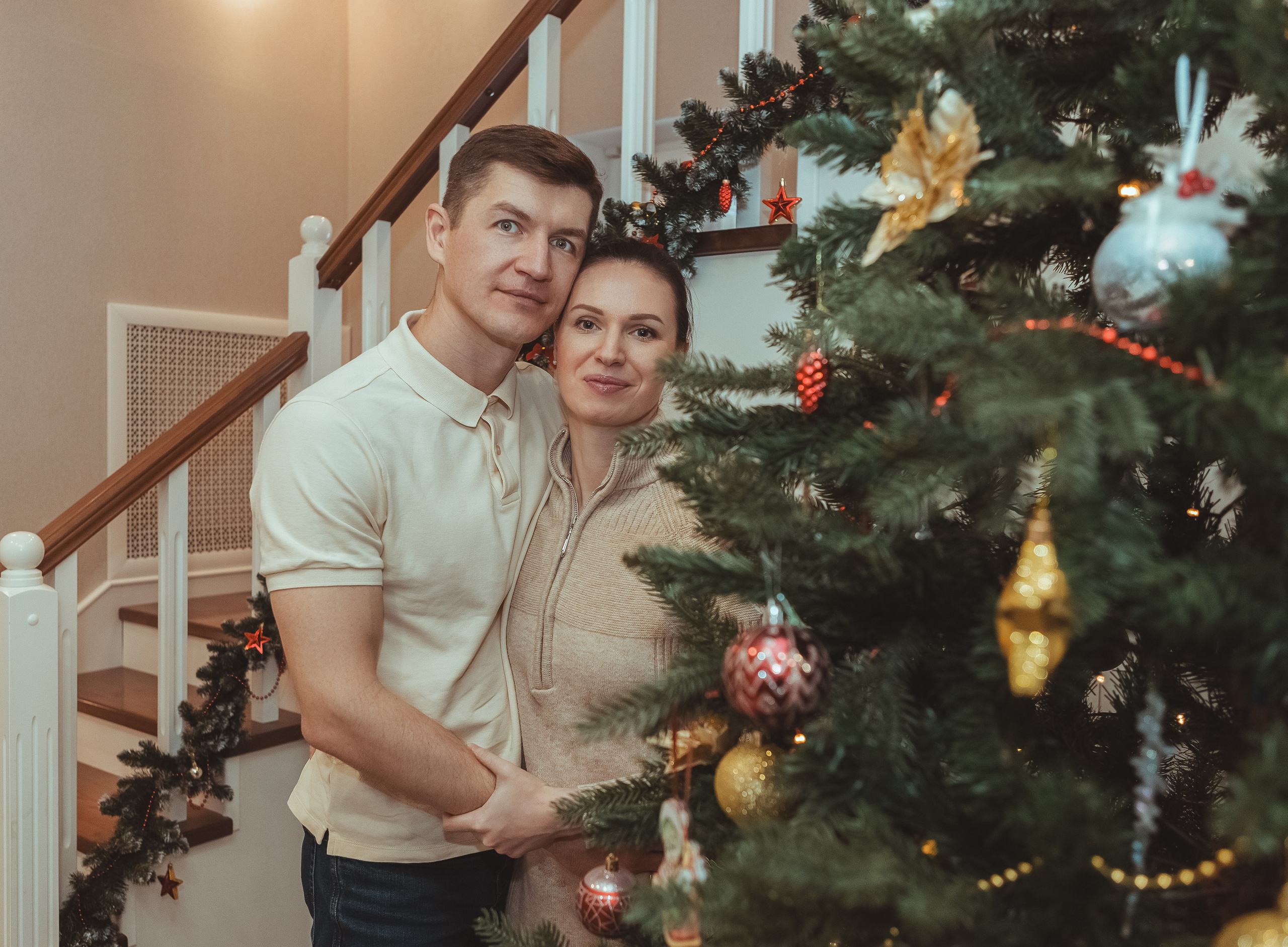 Новый год в кругу семьи (домашняя съемка). Вера Соколова фотограф Воронеж