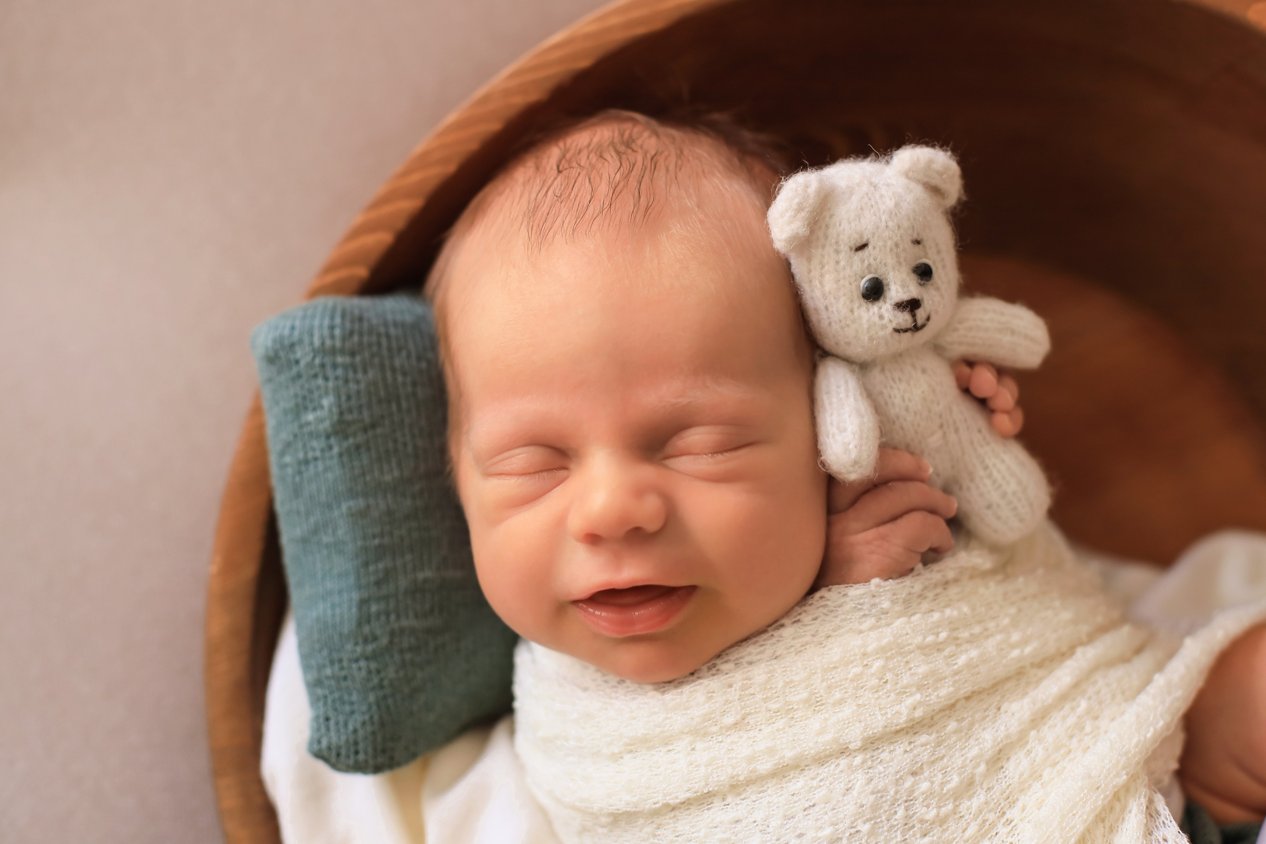 Максим 14 дней. Семейный фотограф и фотограф новорожденных в Санкт-Петербурге Алина Фе
