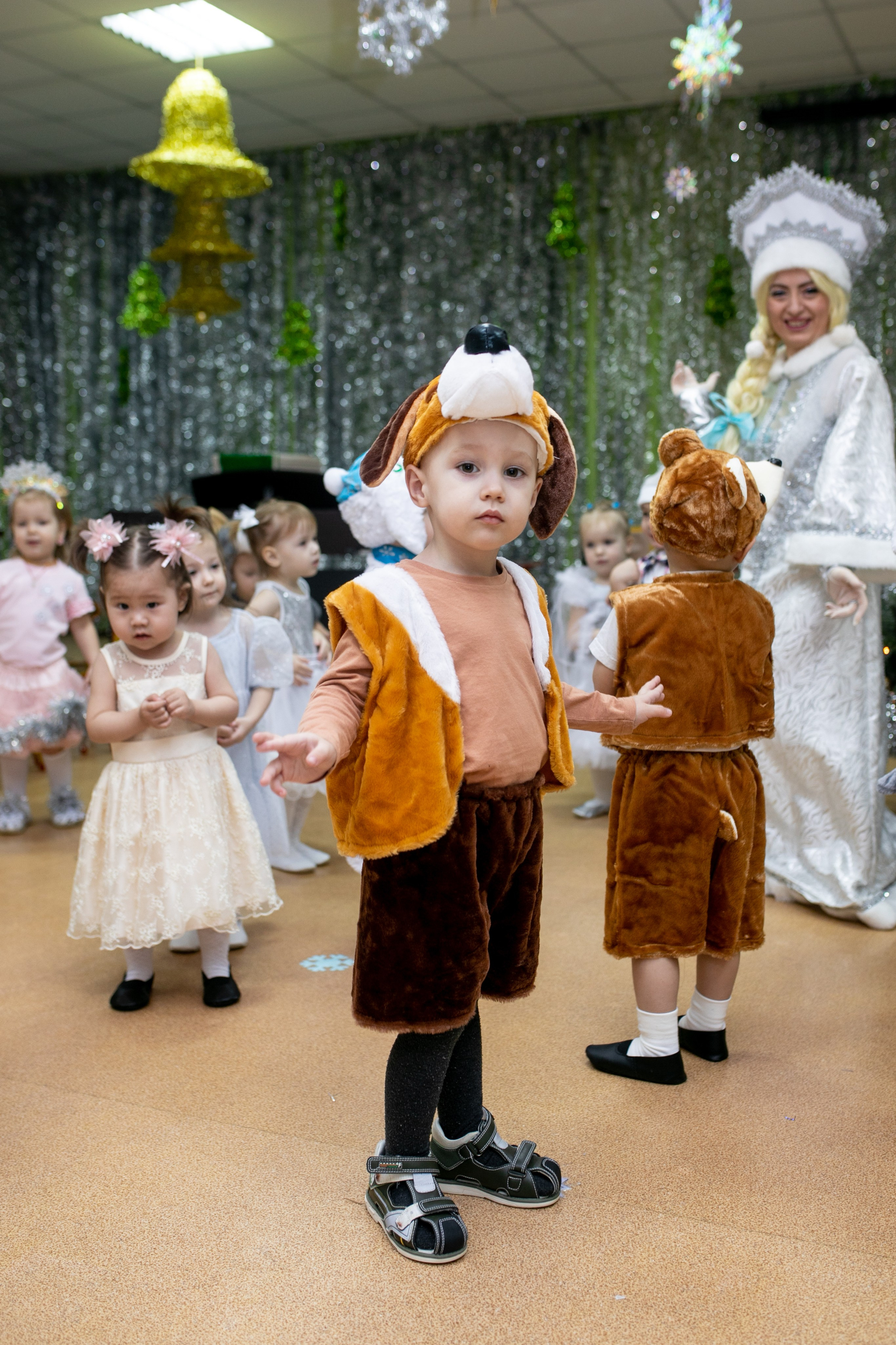 Жаконя д-с 490 Ясли новогодний утренник. Фотограф в Новосибирске Ася Зверева