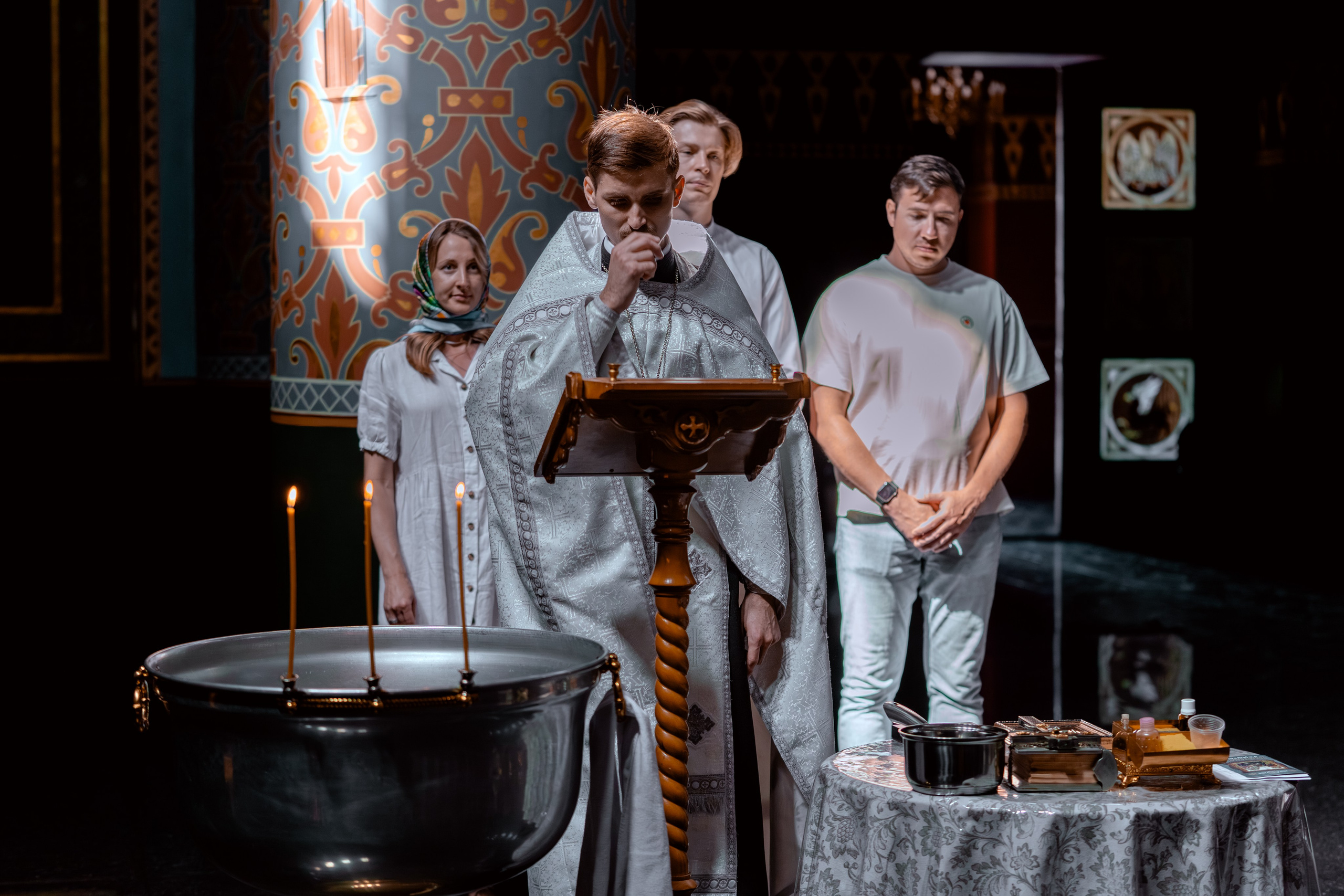 Крещение Матвея. Репортажный фотограф в Красной Поляне и Сочи Павлюченко Екатерина