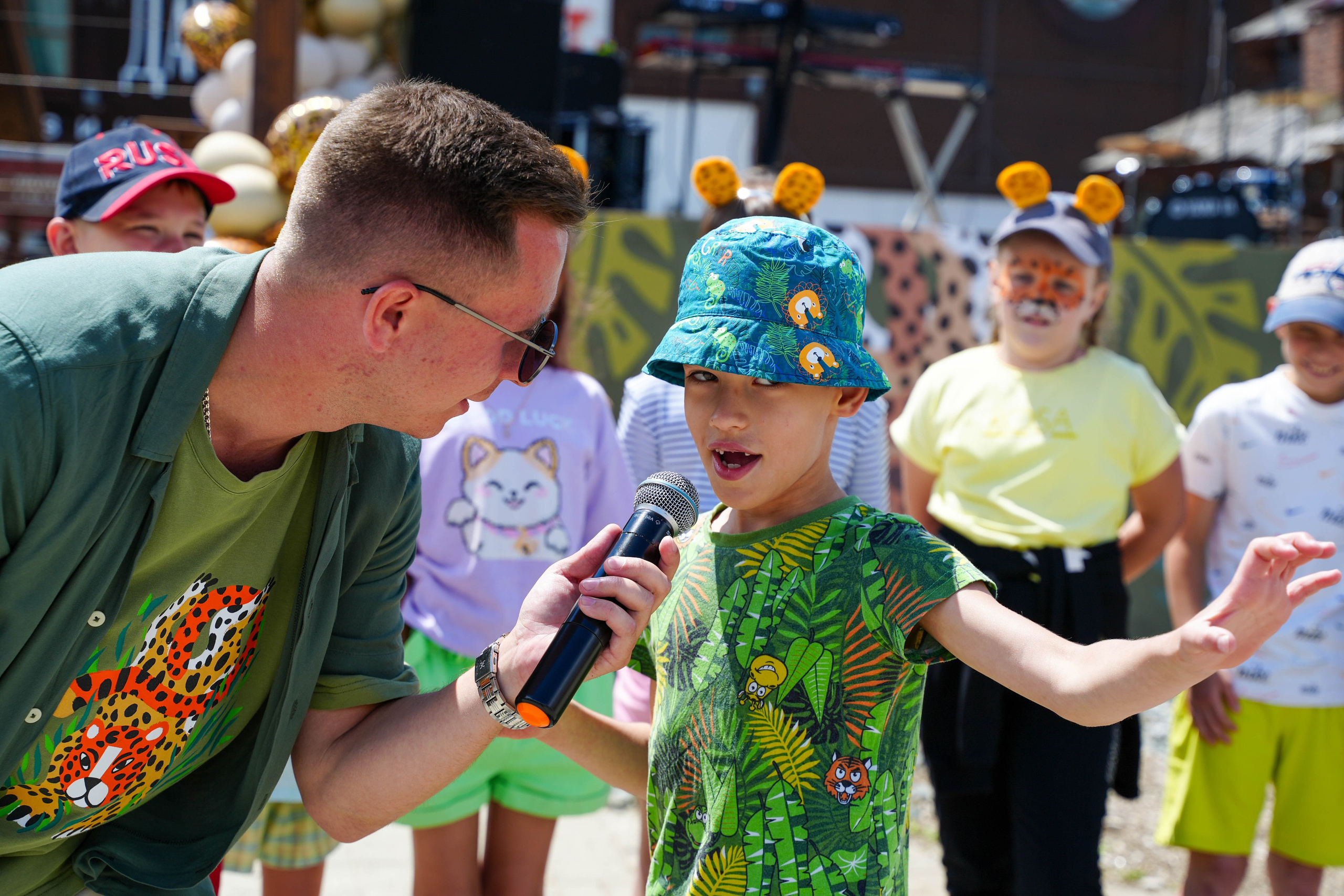 День леопарда на курорте Газпром Поляна. Репортажный фотограф в Красной Поляне и Сочи Павлюченко Екатерина