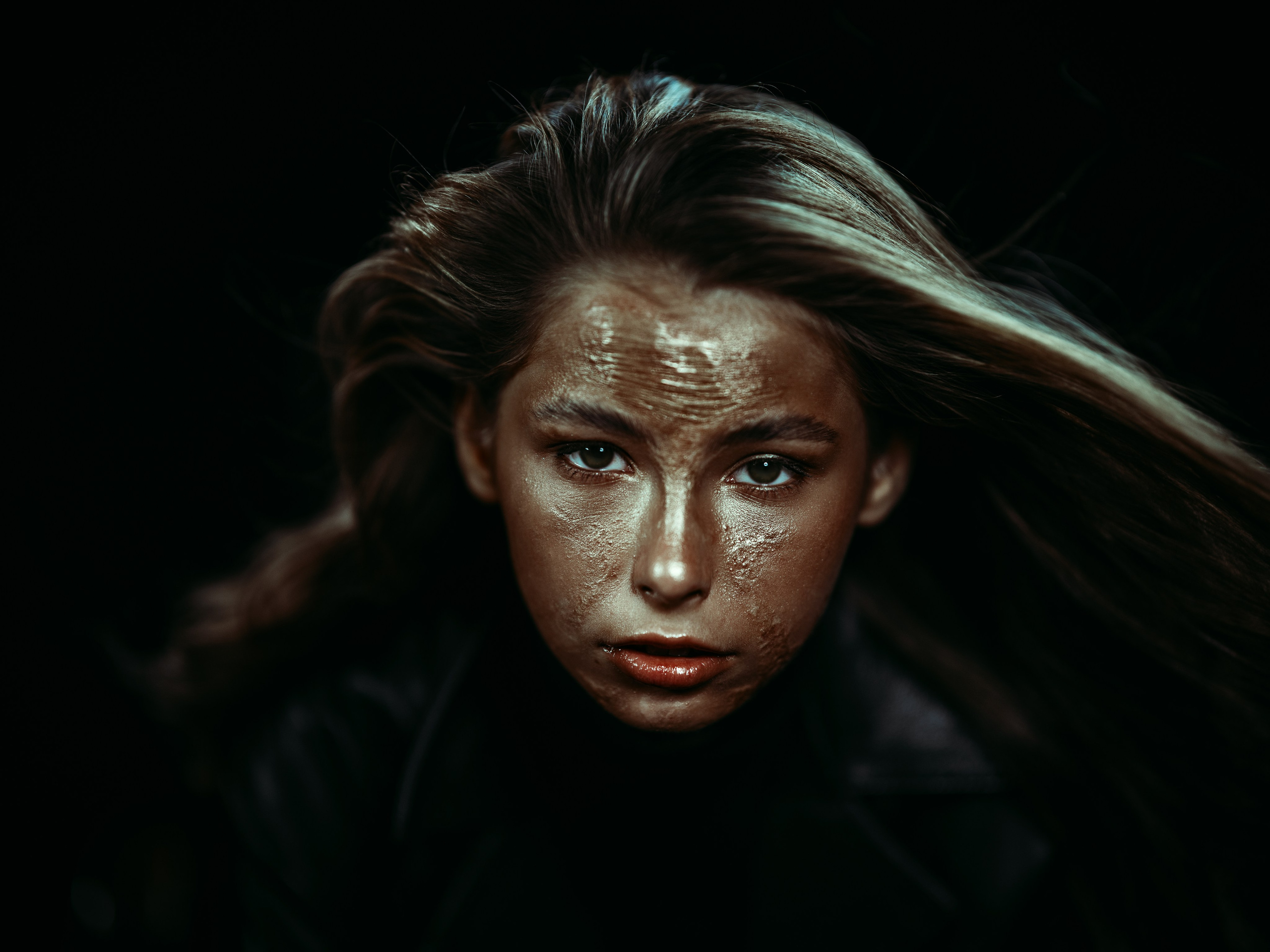 После пожара. Фотограф Олег Сотник