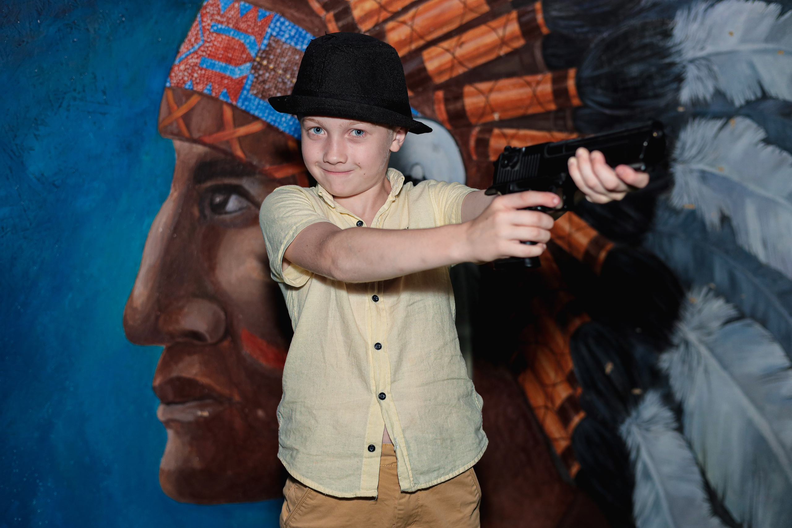 День рождение в стрелковом клубе. Фотограф Надршина Лилия