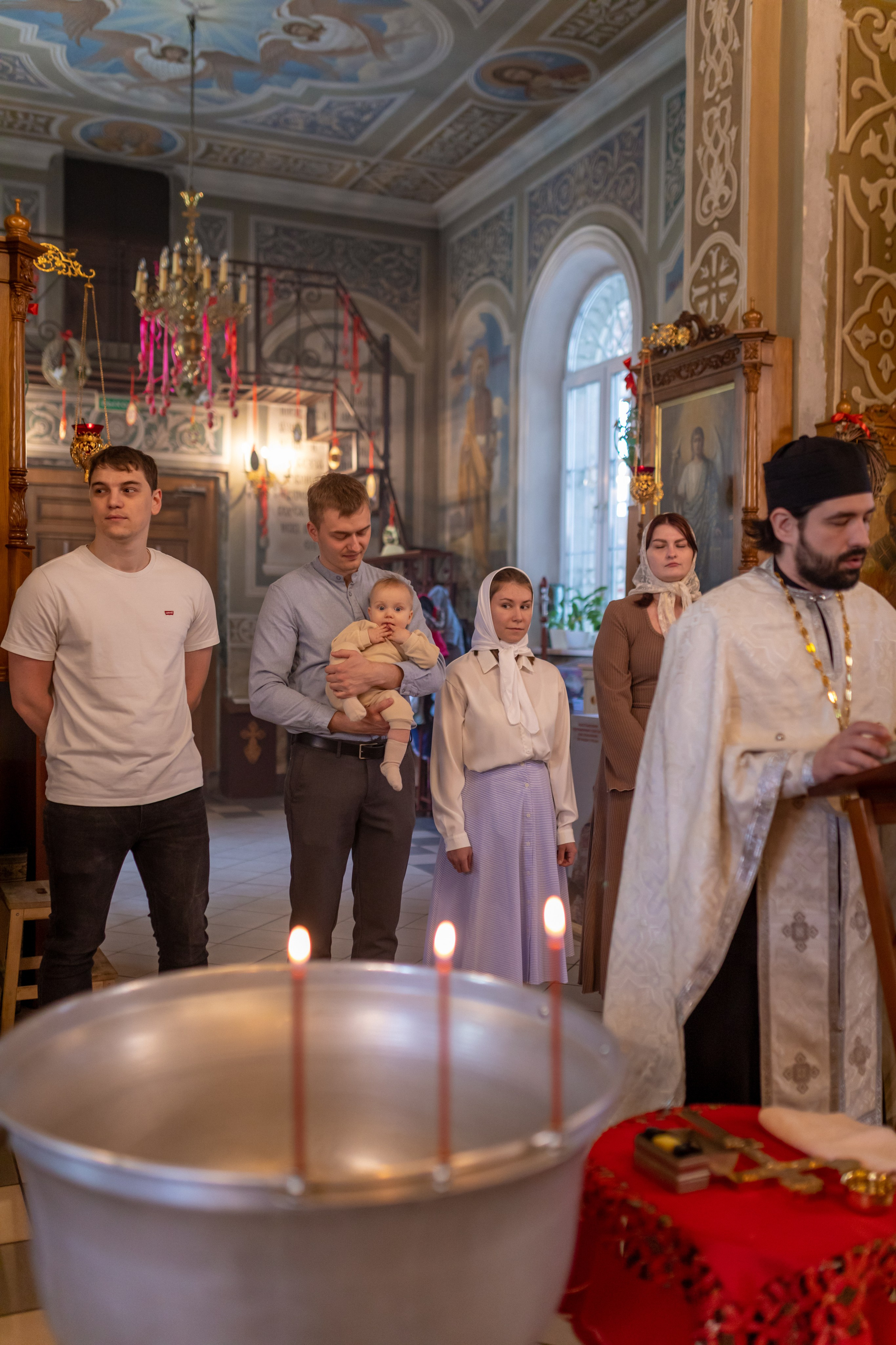 Крещение Савелия. Фотограф и Видеограф в Москве Дарья Арсентьева