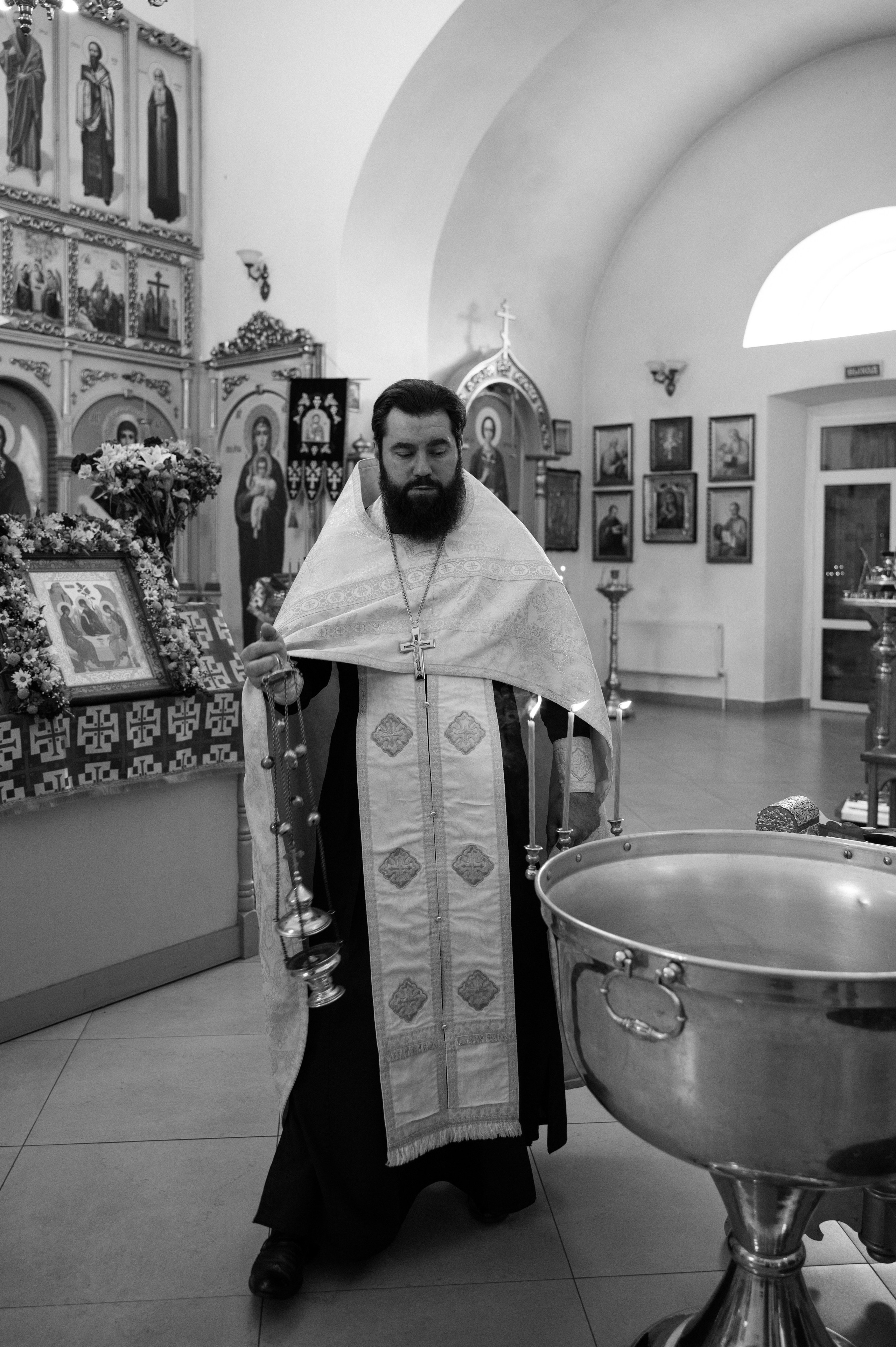 Таинство Крещения Савелия. Свадебный и семейный фотограф в Миллерово и Ростове Алёна Черепенина