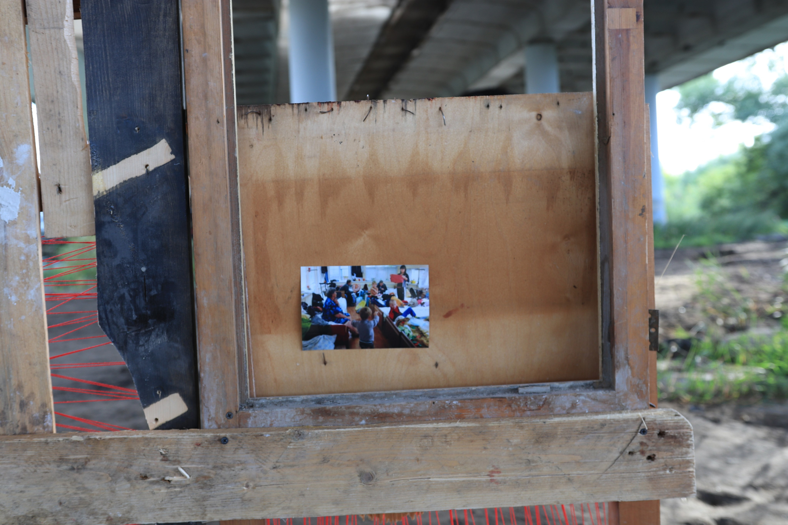 Софья Григорьева, инсталляция Починка, антибиеннале Красненькая, современное искусство 