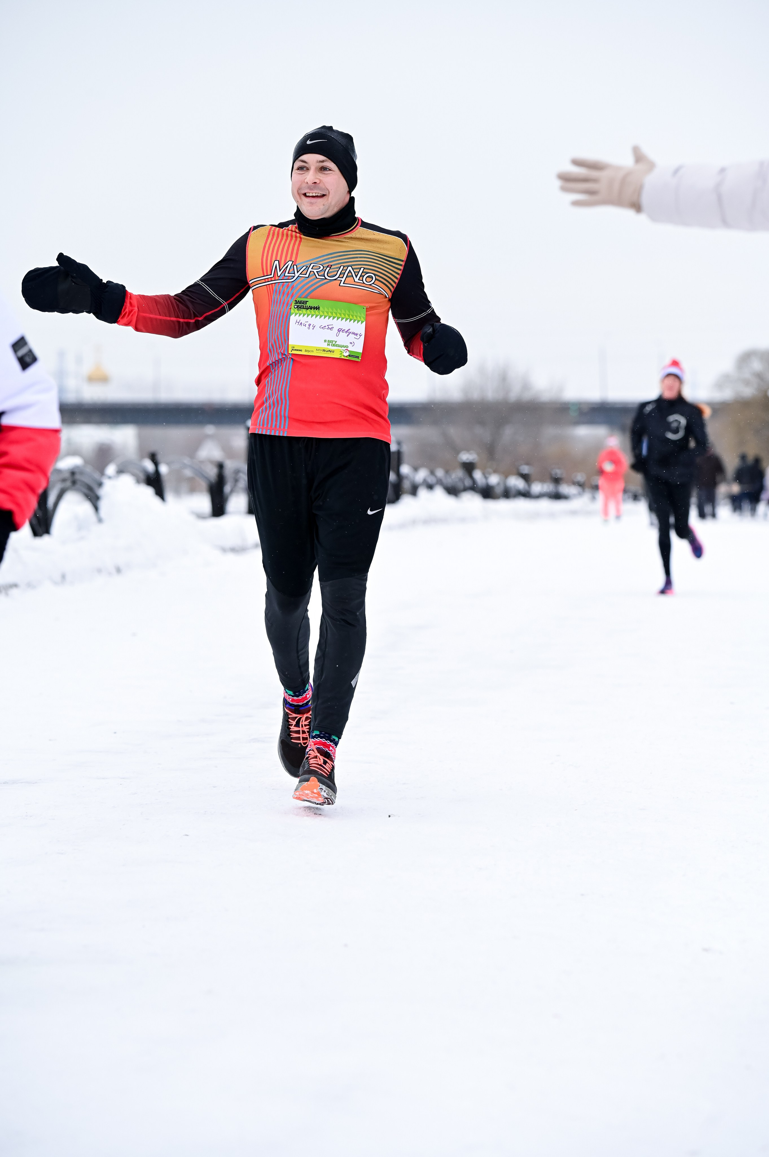 Новогодние 5 Вёрст Марьино и Забег обещаний (01.01.25). Фотограф | Ирина Гамзинова | Москва
