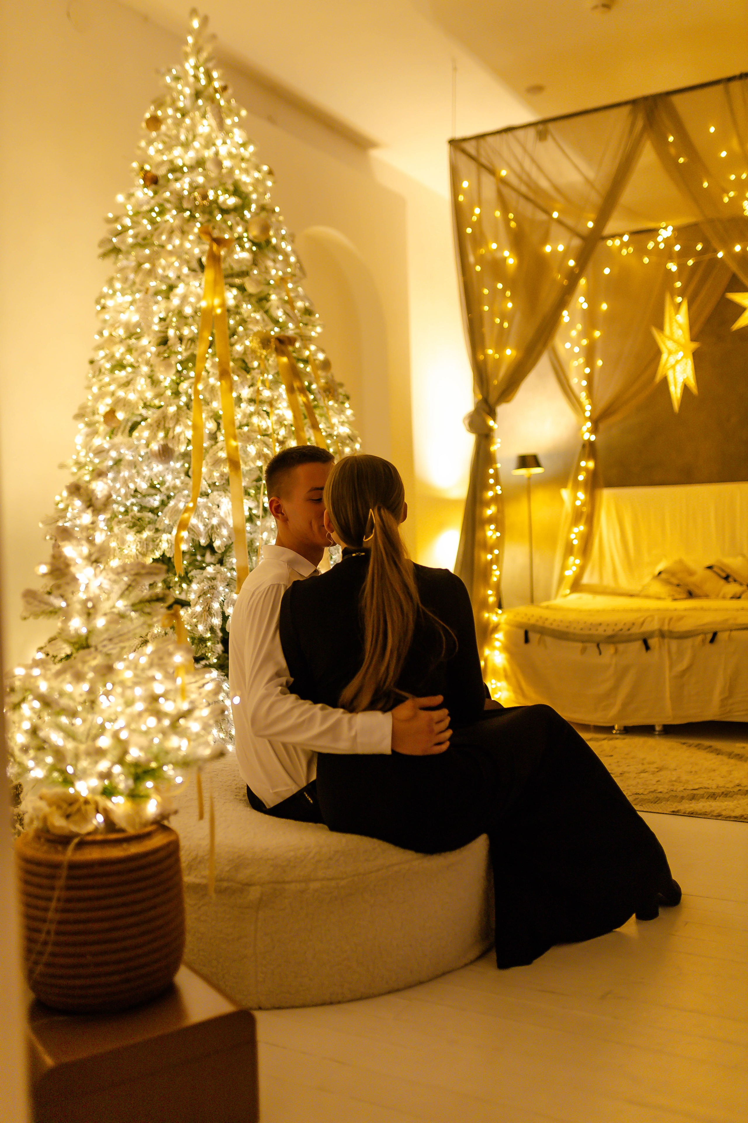 Семейная новогодняя фотосессия. Свадебный и семейный фотограф Виолетта в Липецке