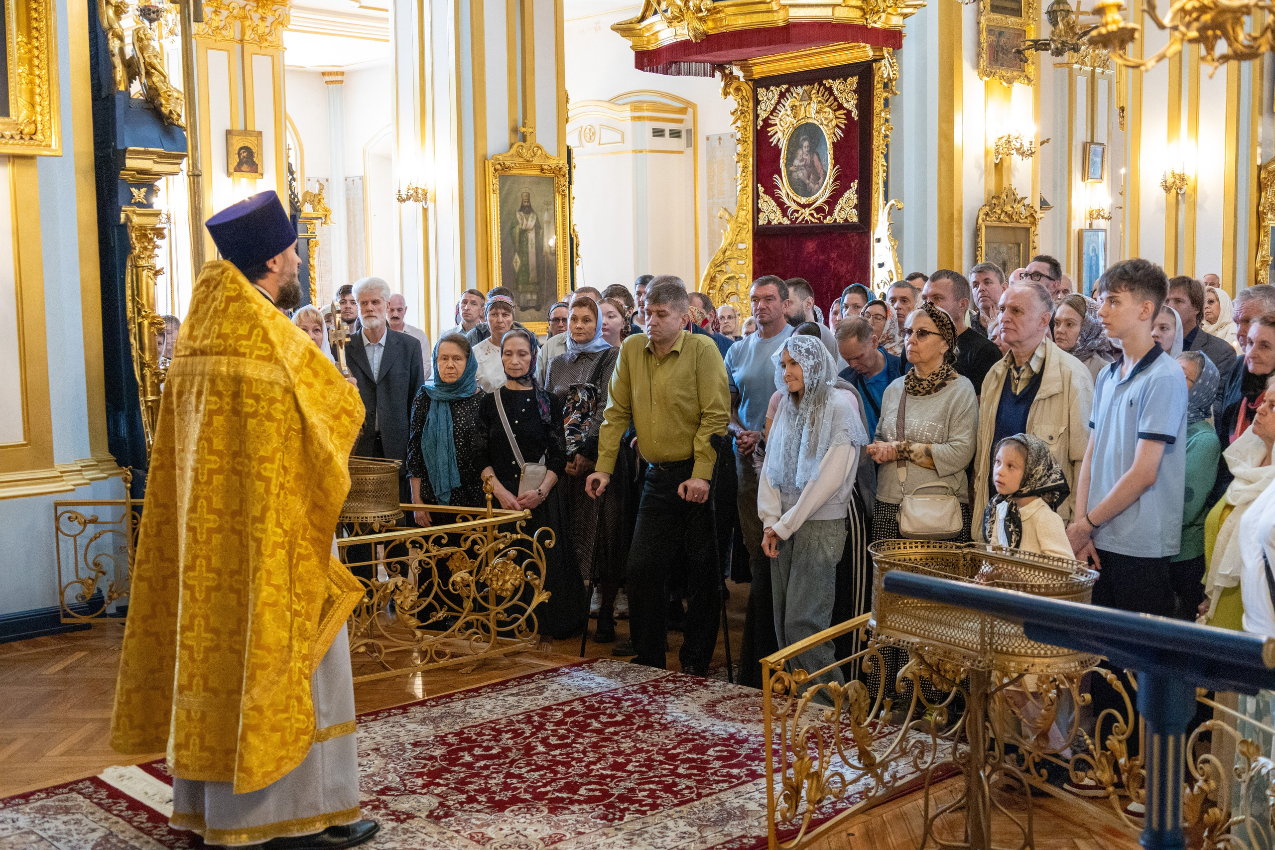 НЕДЕЛЯ 13-Я ПО ПЯТИДЕСЯТНИЦЕ. ГЛАС 4-Й. ПЕРЕНЕСЕНИЕ МОЩЕЙ АП. ВАРФОЛОМЕЯ. АП. ОТ 70-ТИ ТИТА, ЕП. КРИТСКОГО. НИКОЛО-БОГОЯВЛЕНСКИЙ МОРСКОЙ СОБОР