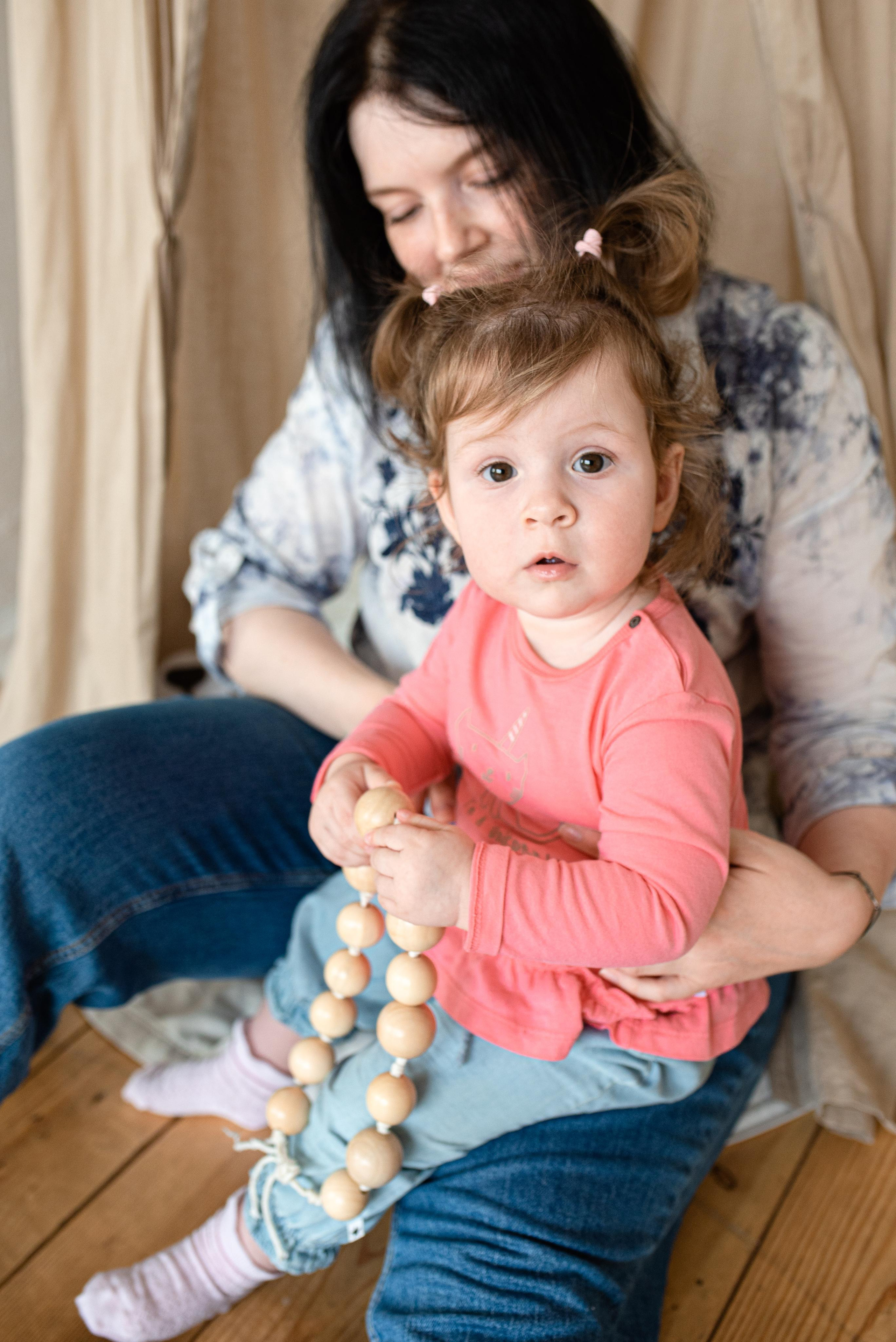 Полина, 1 годик (фотостудия Lightroom). Фотограф новорожденных в Екатеринбурге Лена Ильина