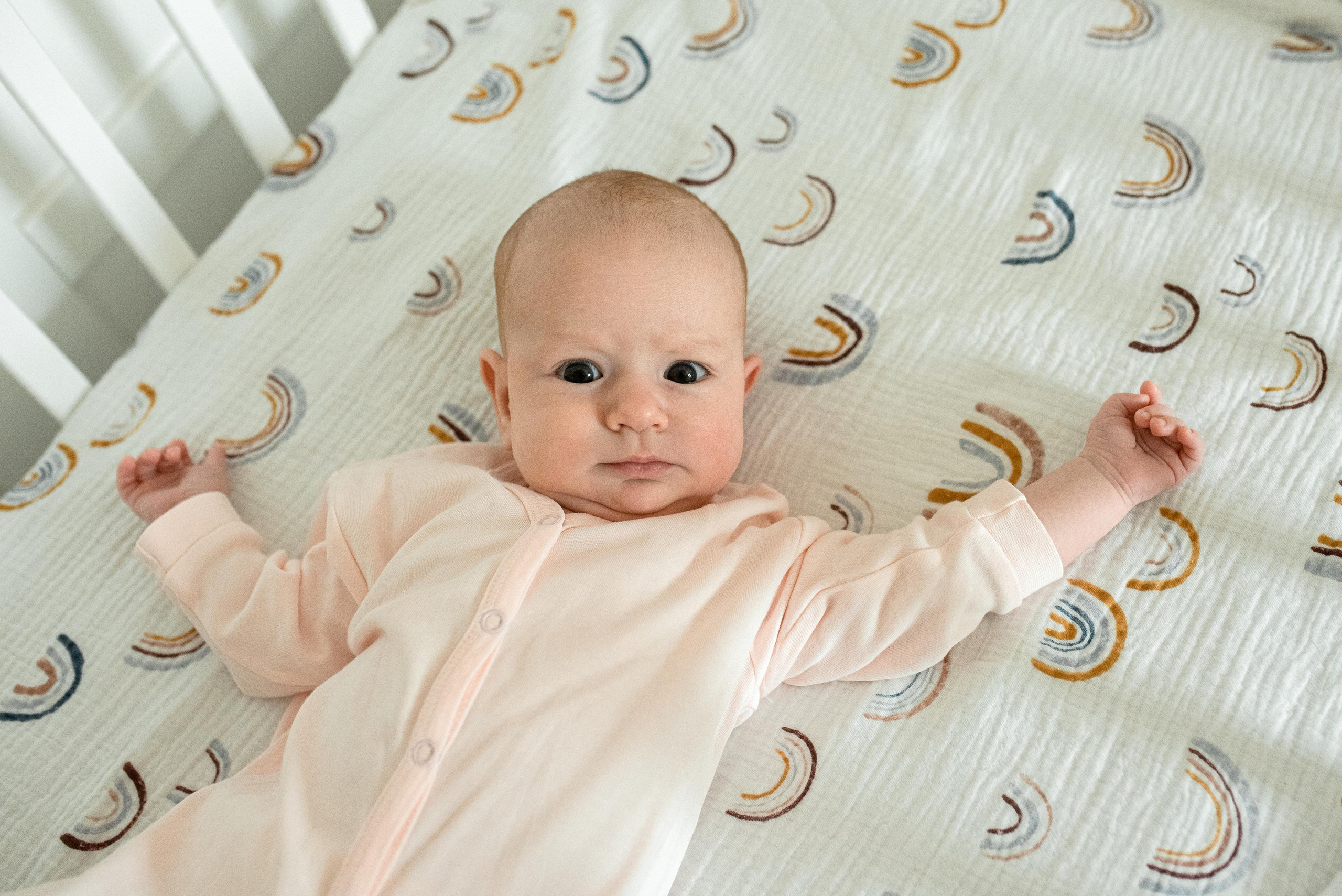 Мария, 3 месяца (домашняя фотосессия в стиле Lifestyle). Фотограф новорожденных в Екатеринбурге Лена Ильина