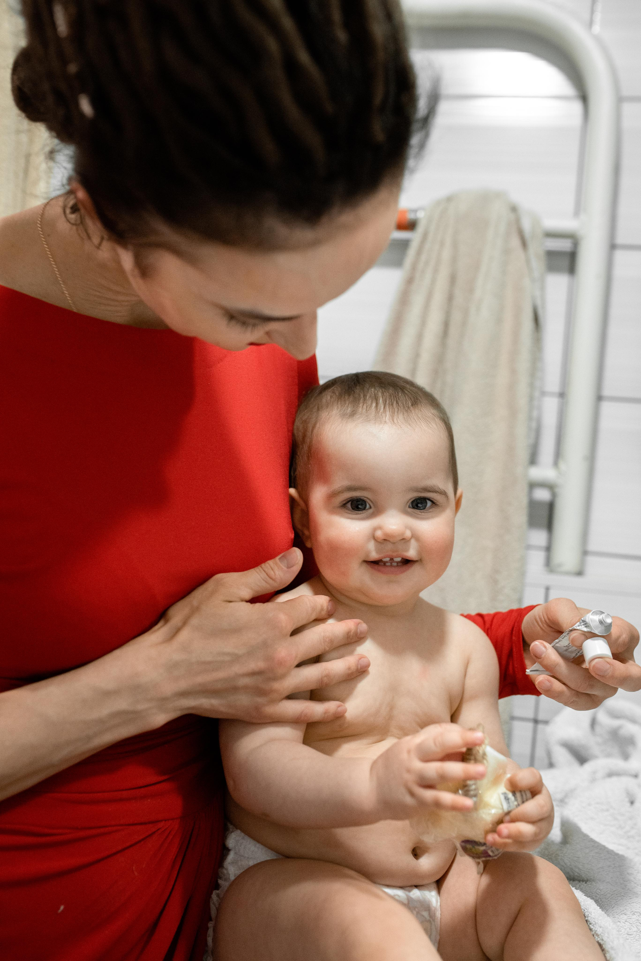 Мирослава, 1 годик (домашняя фотосессия). Фотограф новорожденных в Екатеринбурге Лена Ильина