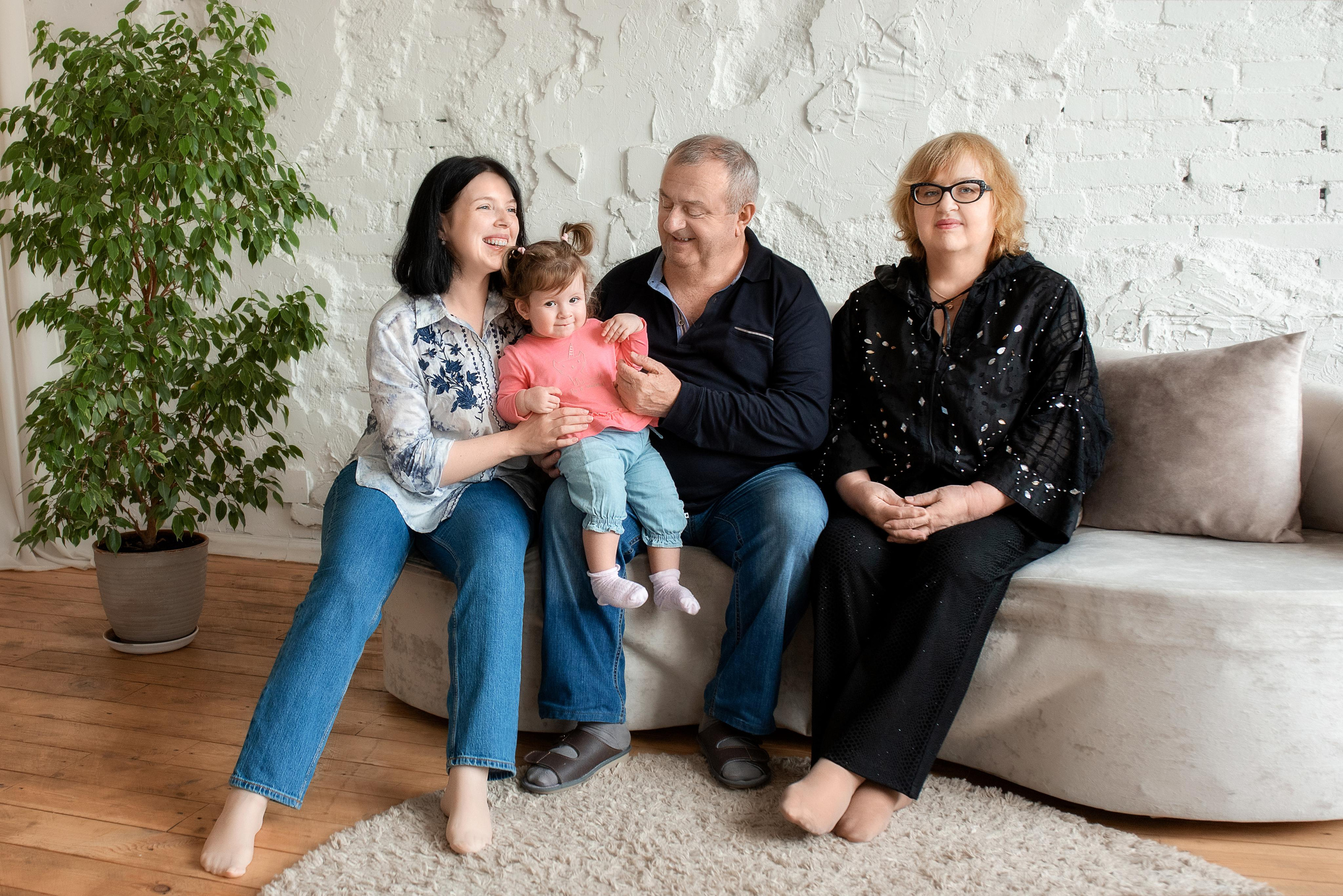 Полина, 1 годик (фотостудия Lightroom). Фотограф новорожденных в Екатеринбурге Лена Ильина