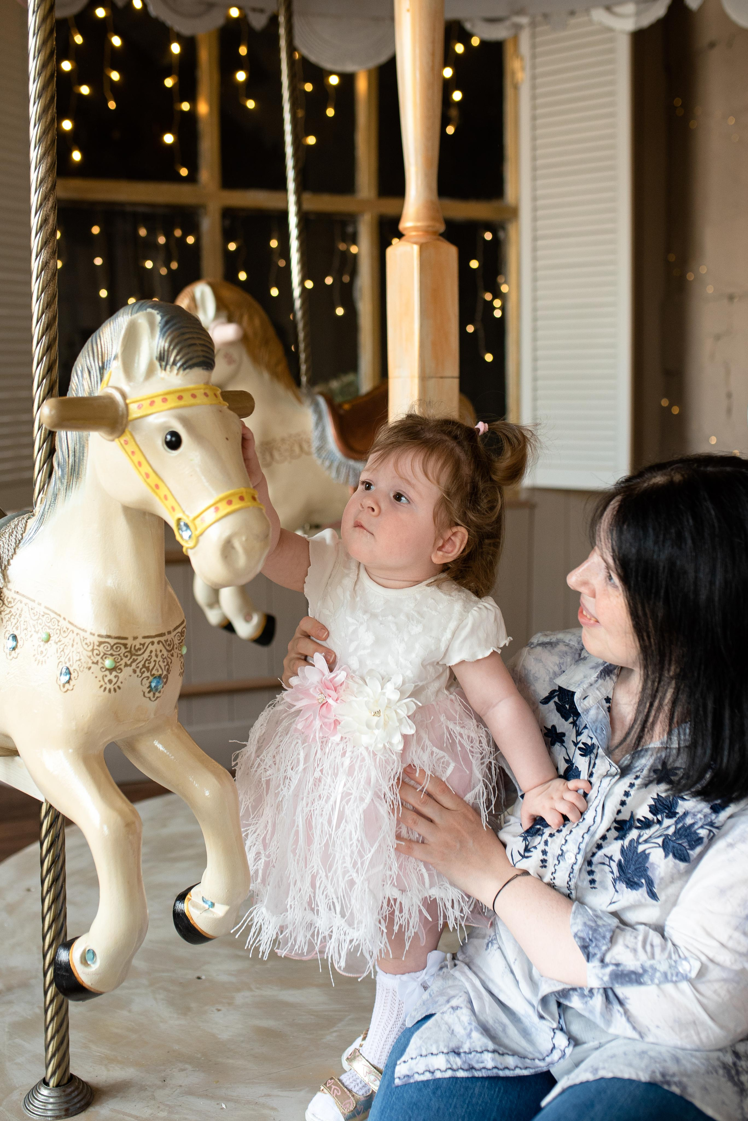 Полина, 1 годик (фотостудия Lightroom). Фотограф новорожденных в Екатеринбурге Лена Ильина