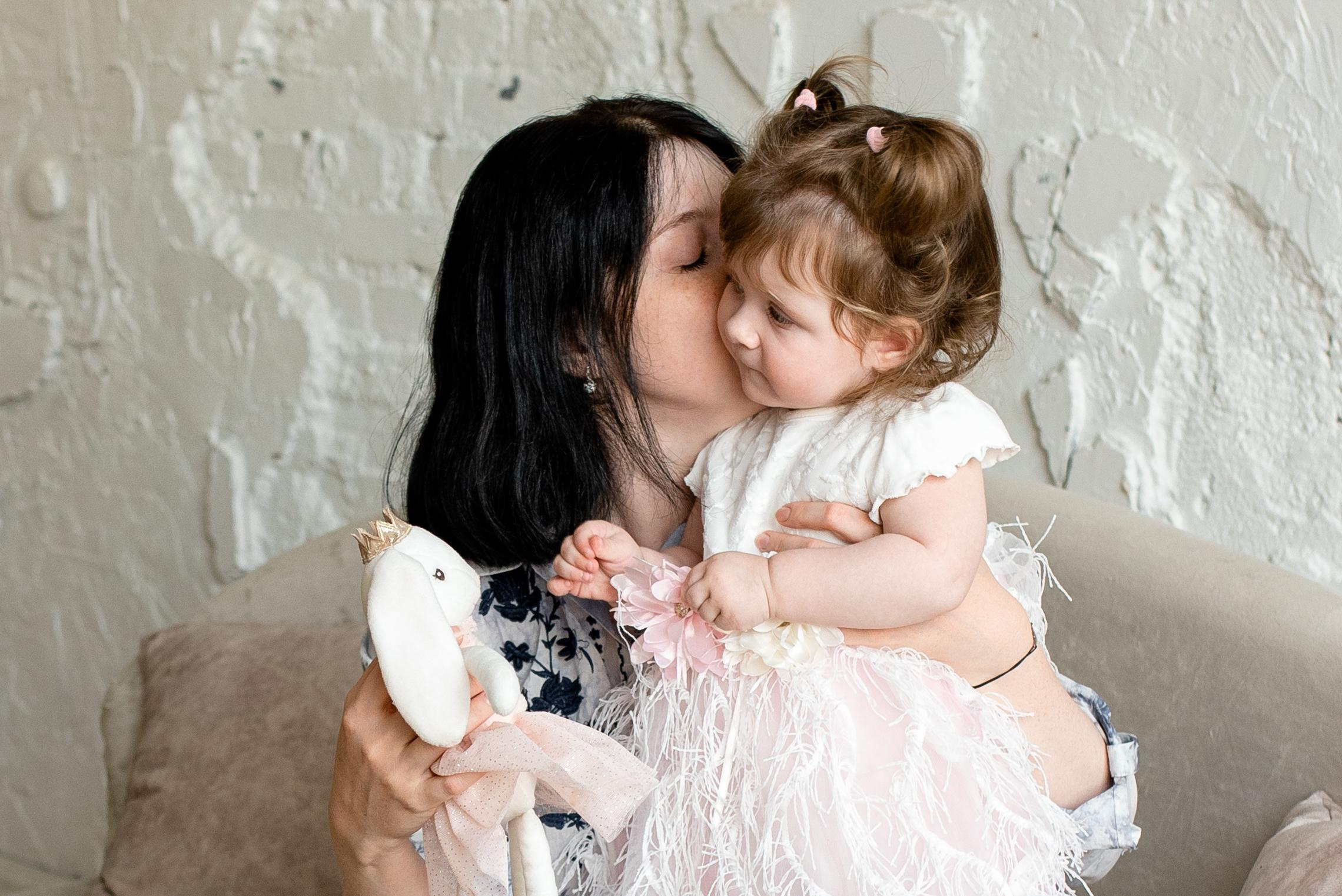 Полина, 1 годик (фотостудия Lightroom). Фотограф новорожденных в Екатеринбурге Лена Ильина