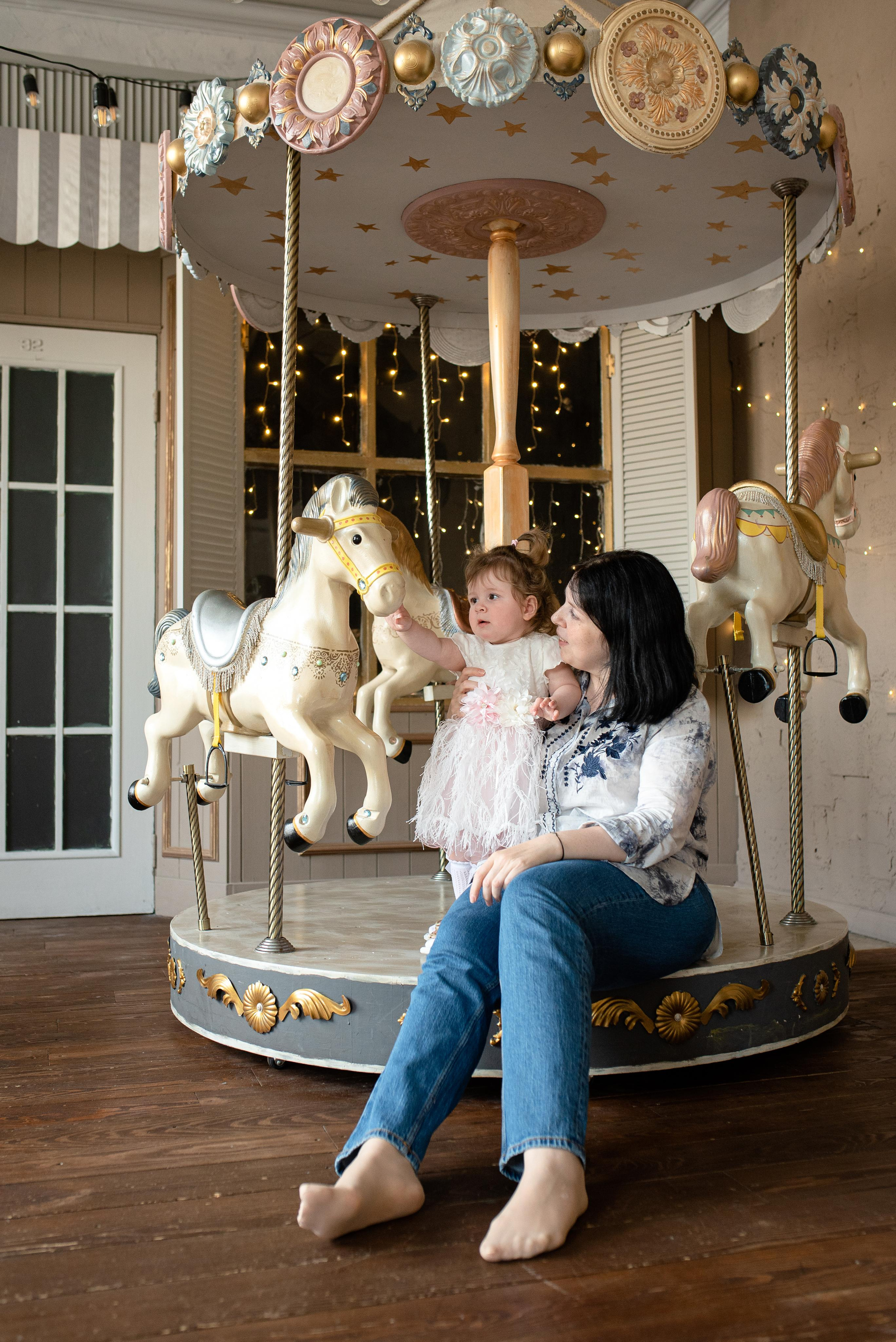 Полина, 1 годик (фотостудия Lightroom). Фотограф новорожденных в Екатеринбурге Лена Ильина