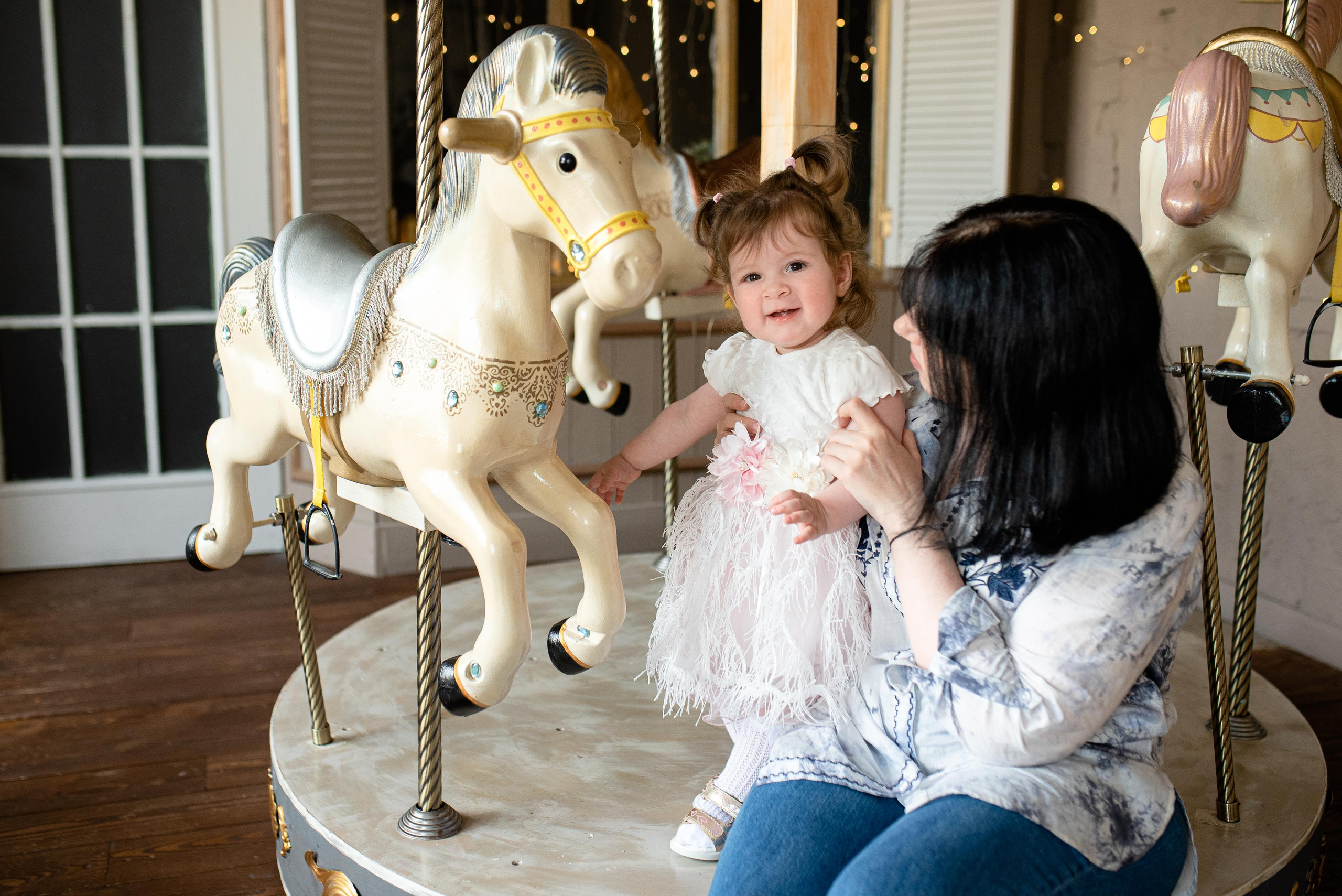 Полина, 1 годик (фотостудия Lightroom). Фотограф новорожденных в Екатеринбурге Лена Ильина