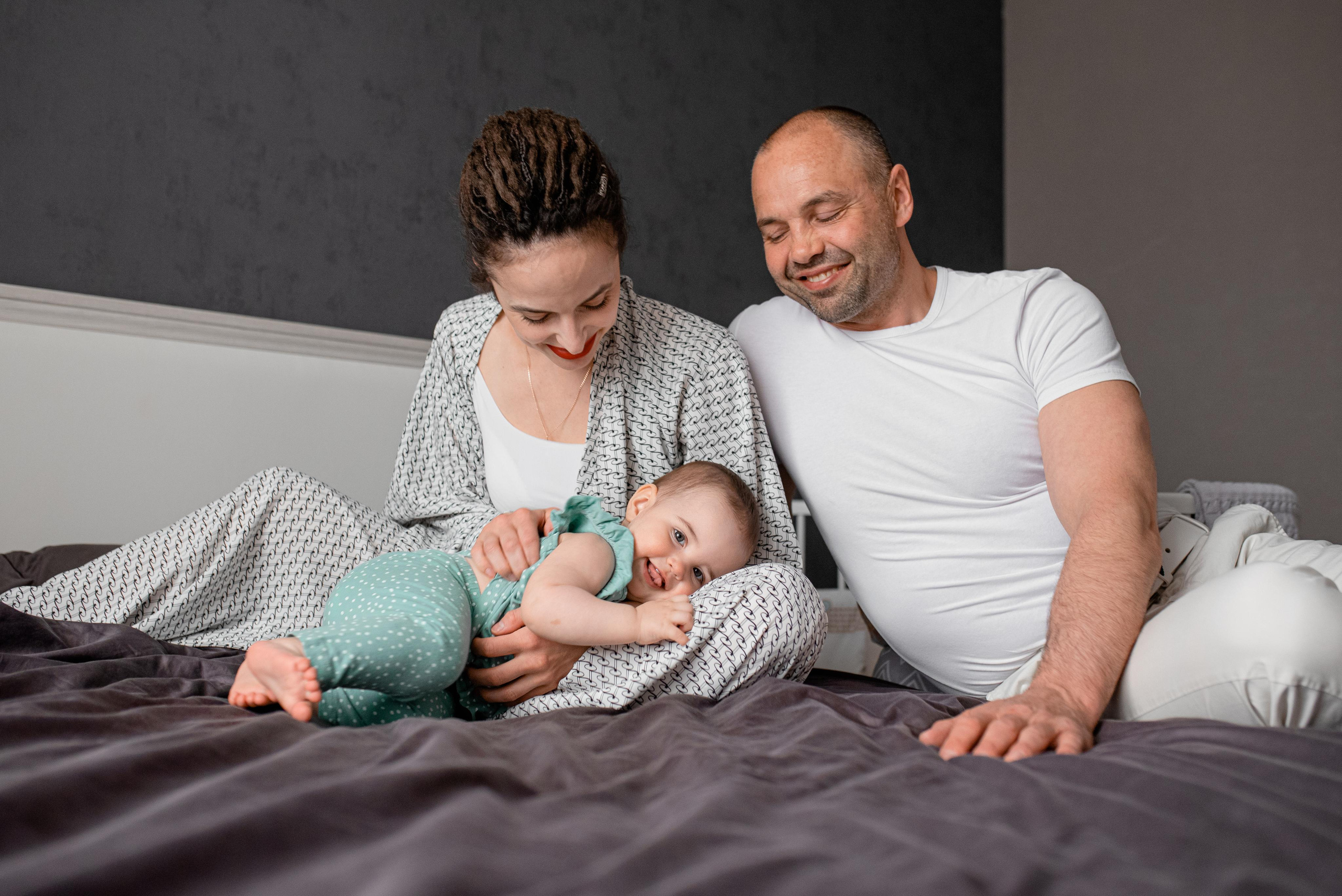 Мирослава, 1 годик (домашняя фотосессия). Фотограф новорожденных в Екатеринбурге Лена Ильина