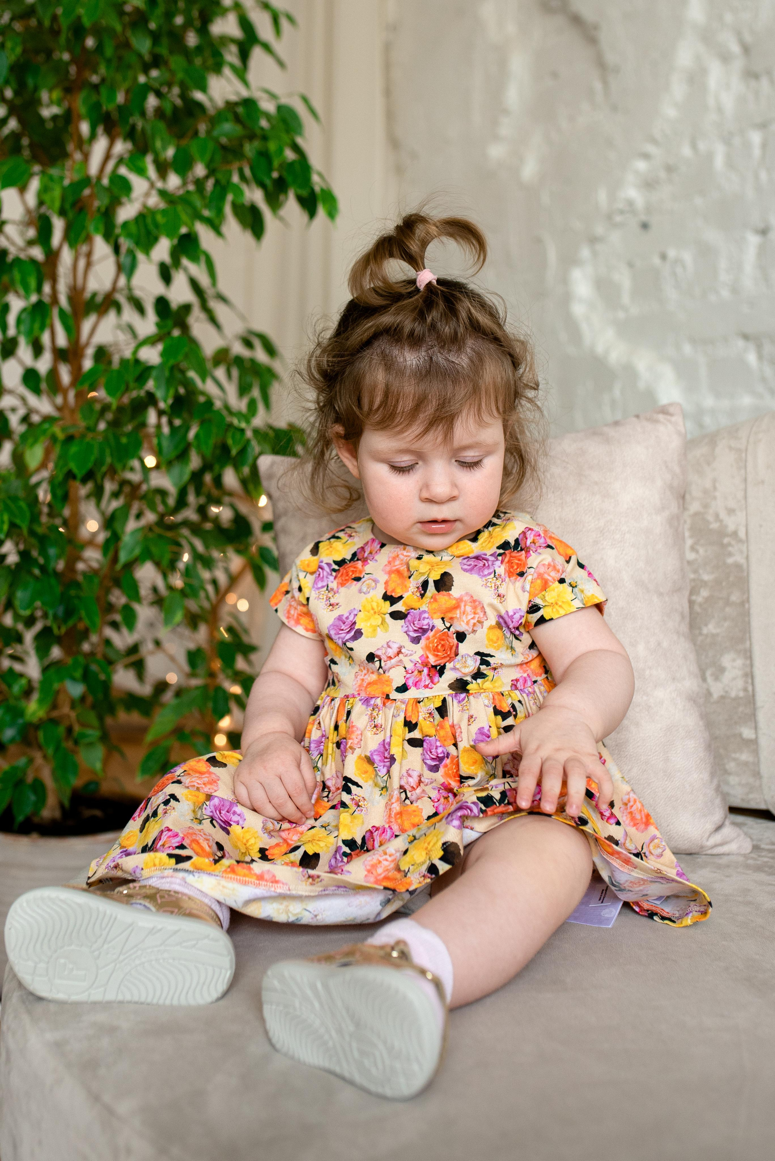 Полина, 1 годик (фотостудия Lightroom). Фотограф новорожденных в Екатеринбурге Лена Ильина