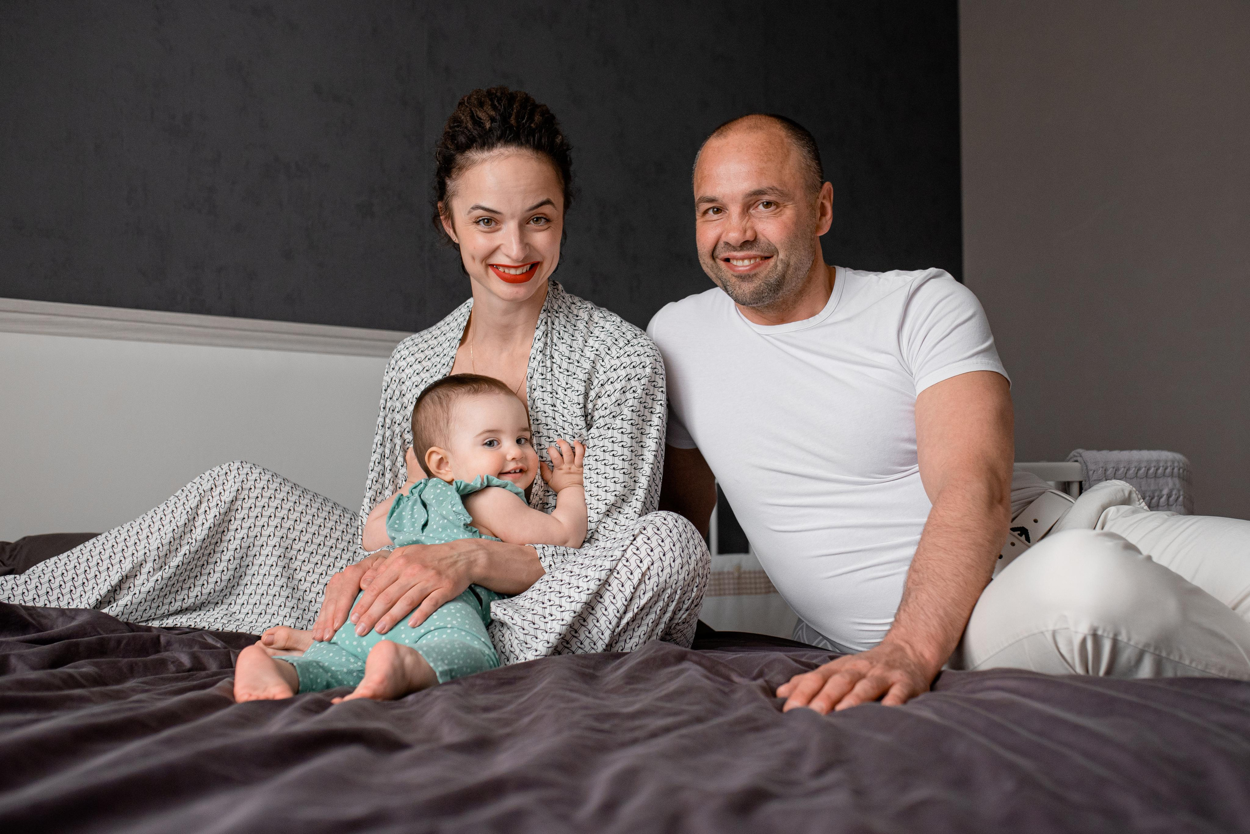 Мирослава, 1 годик (домашняя фотосессия). Фотограф новорожденных в Екатеринбурге Лена Ильина