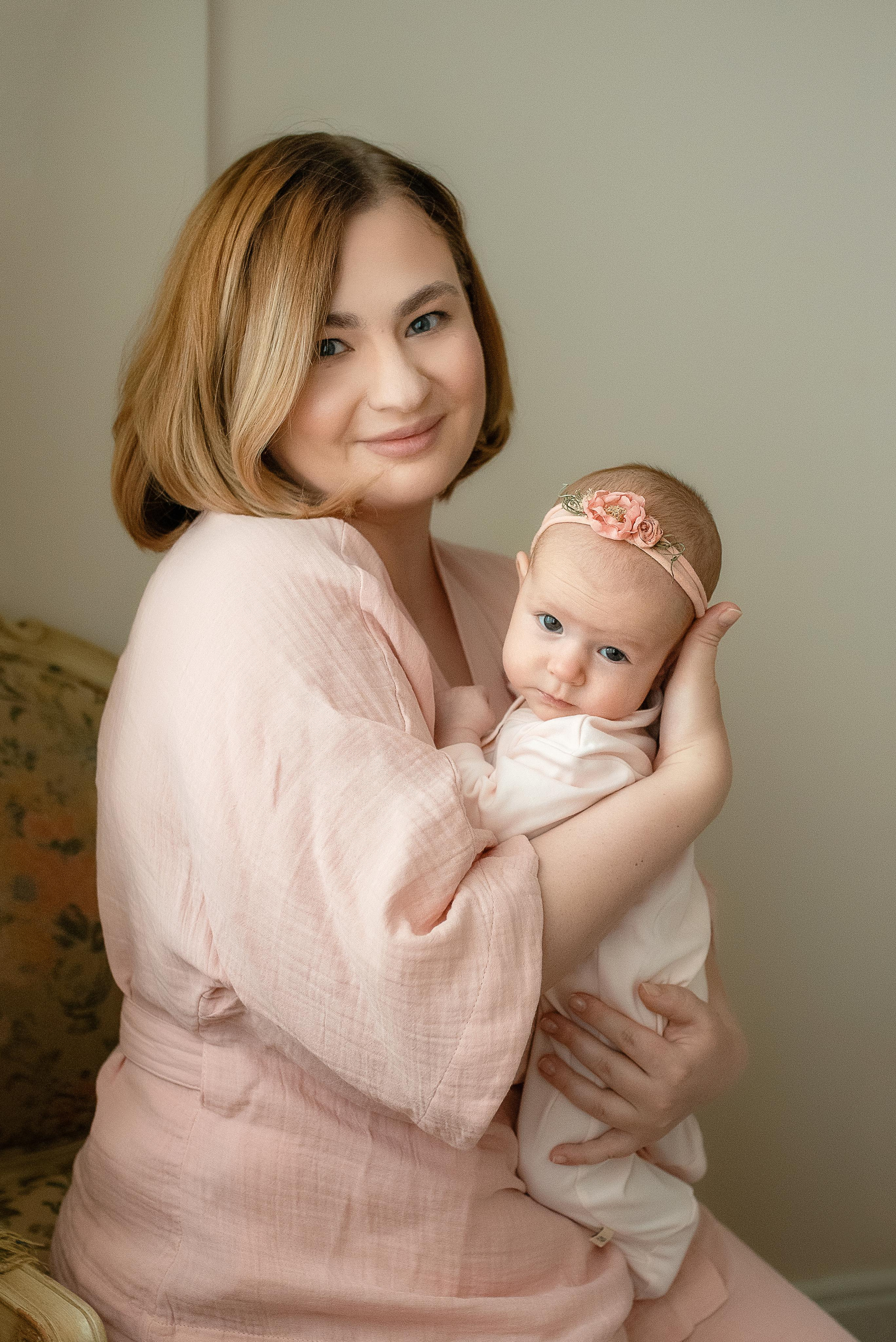 Мария, 3 месяца (домашняя фотосессия в стиле Lifestyle). Фотограф новорожденных в Екатеринбурге Лена Ильина