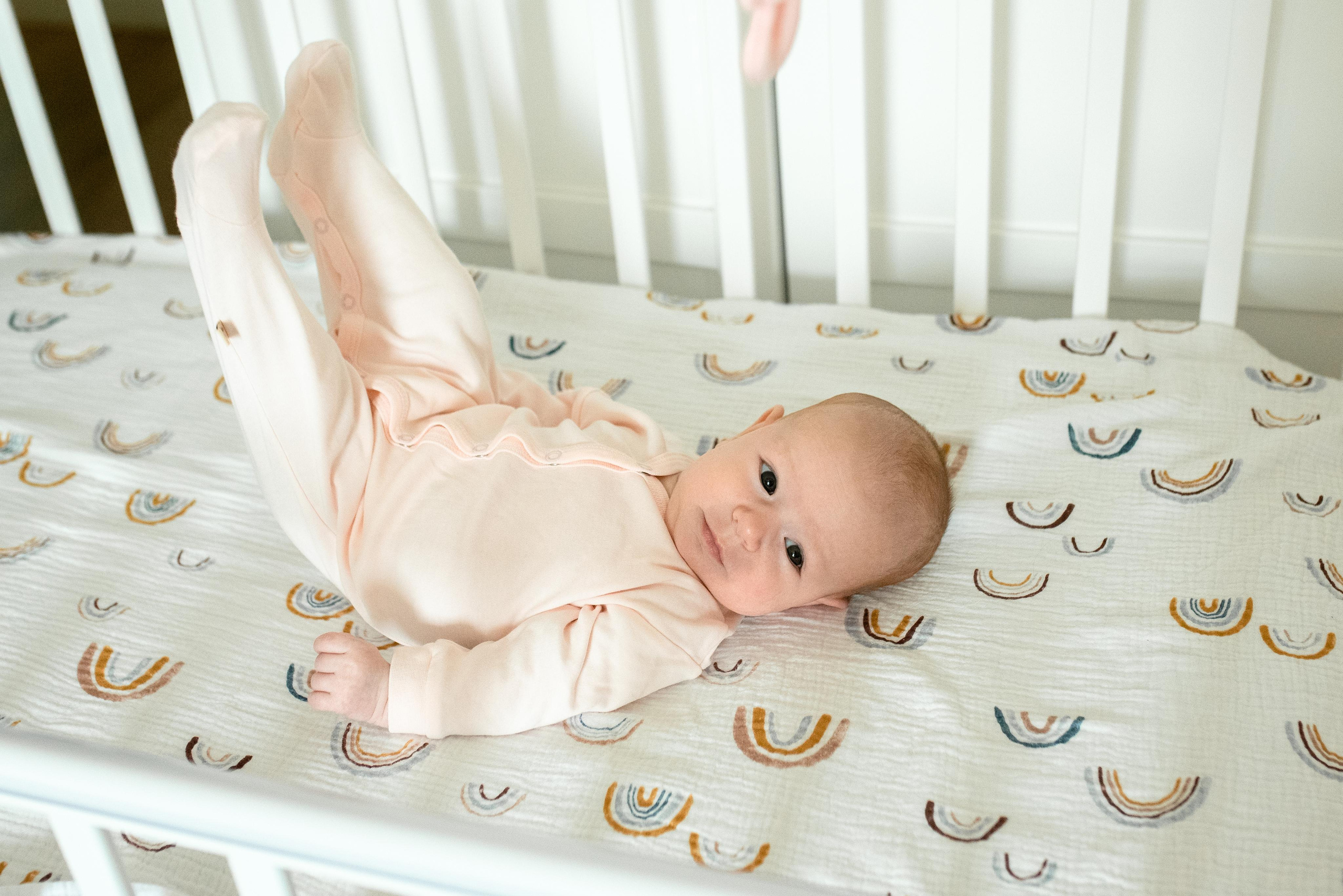 Мария, 3 месяца (домашняя фотосессия в стиле Lifestyle). Фотограф новорожденных в Екатеринбурге Лена Ильина