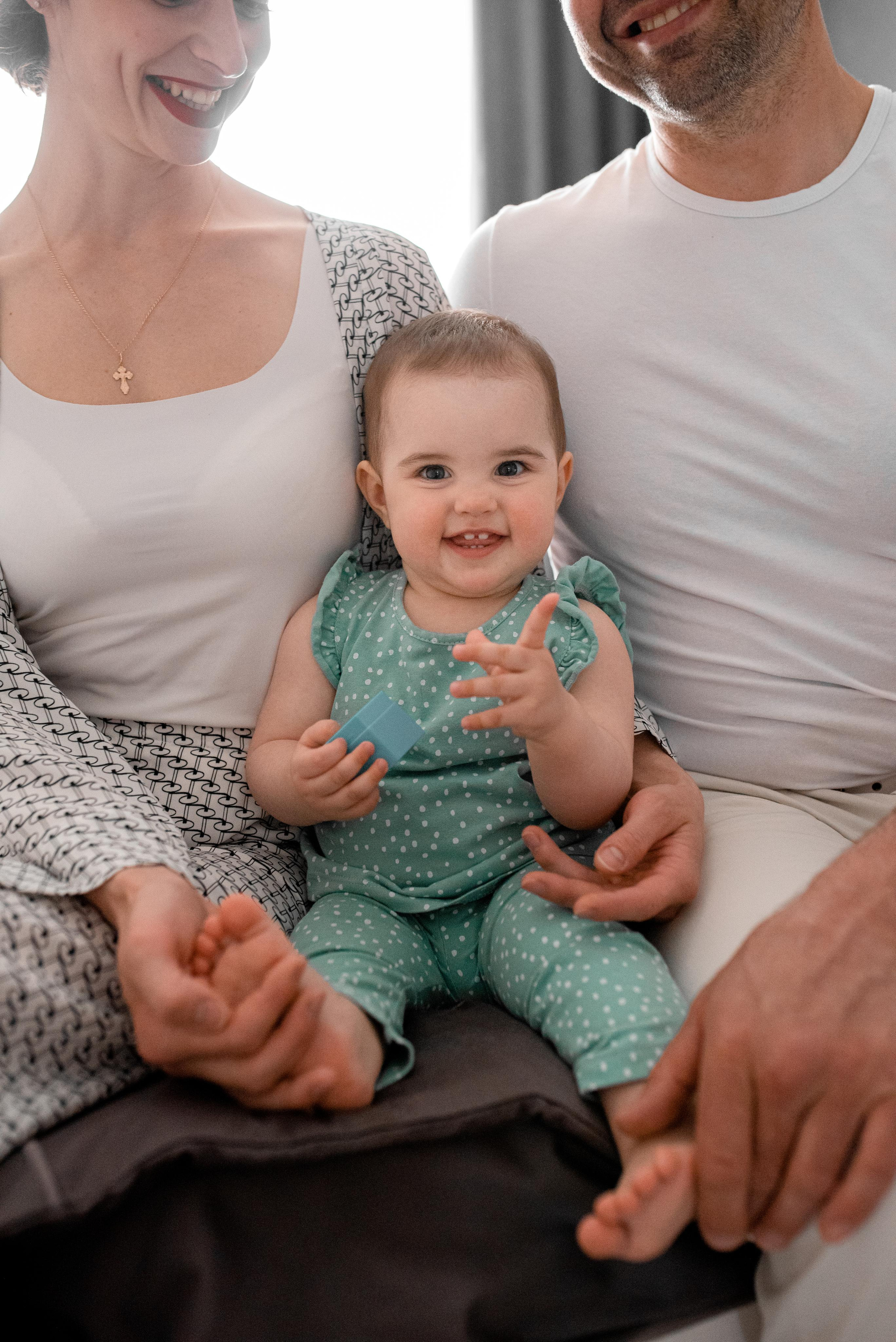 Мирослава, 1 годик (домашняя фотосессия). Фотограф новорожденных в Екатеринбурге Лена Ильина