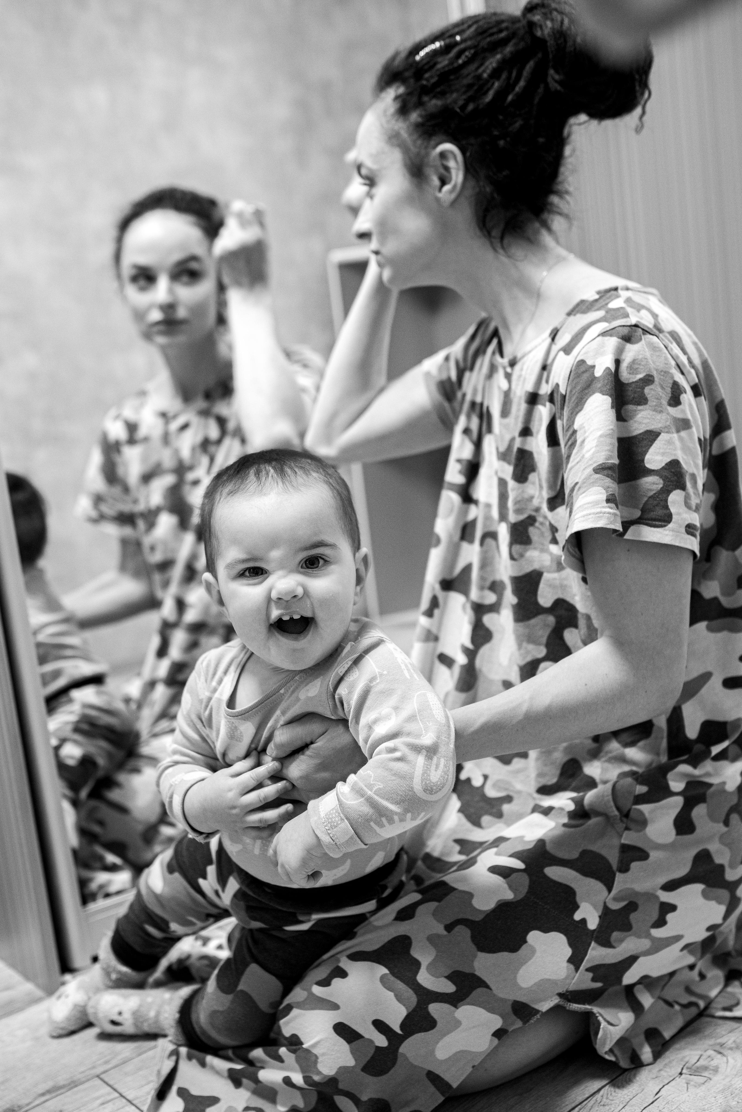 Мирослава, 1 годик (домашняя фотосессия). Фотограф новорожденных в Екатеринбурге Лена Ильина