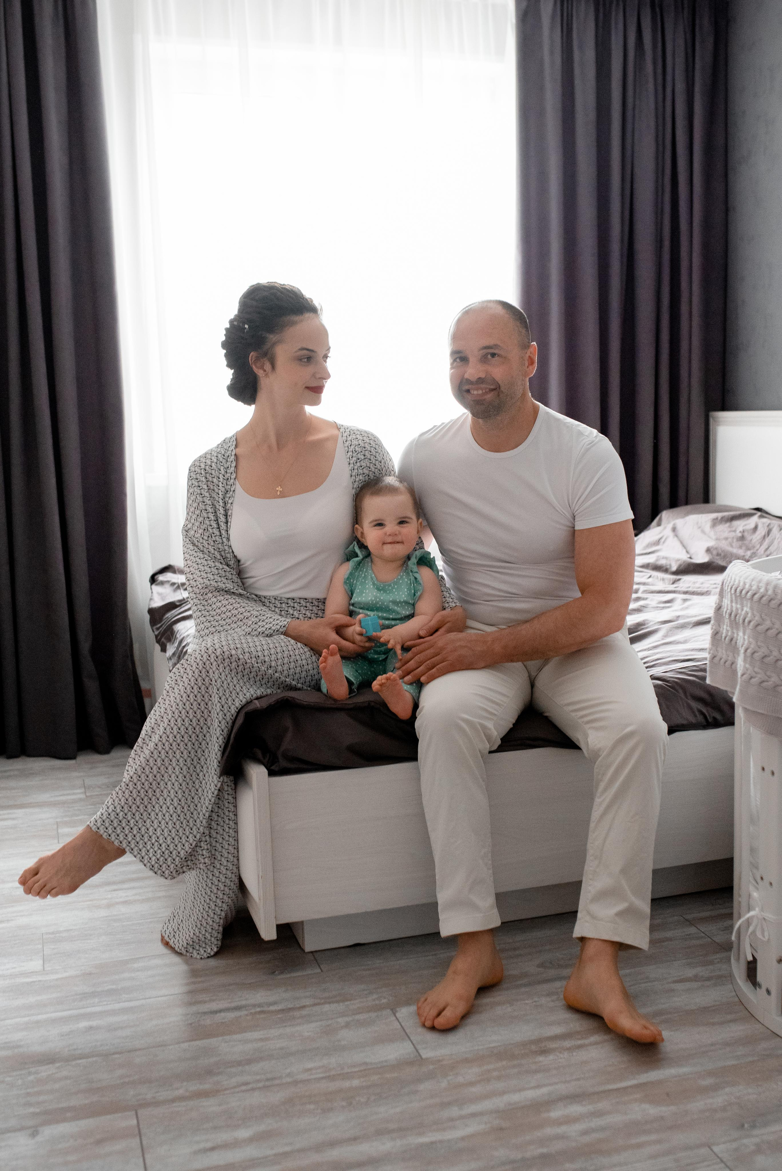 Мирослава, 1 годик (домашняя фотосессия). Фотограф новорожденных в Екатеринбурге Лена Ильина