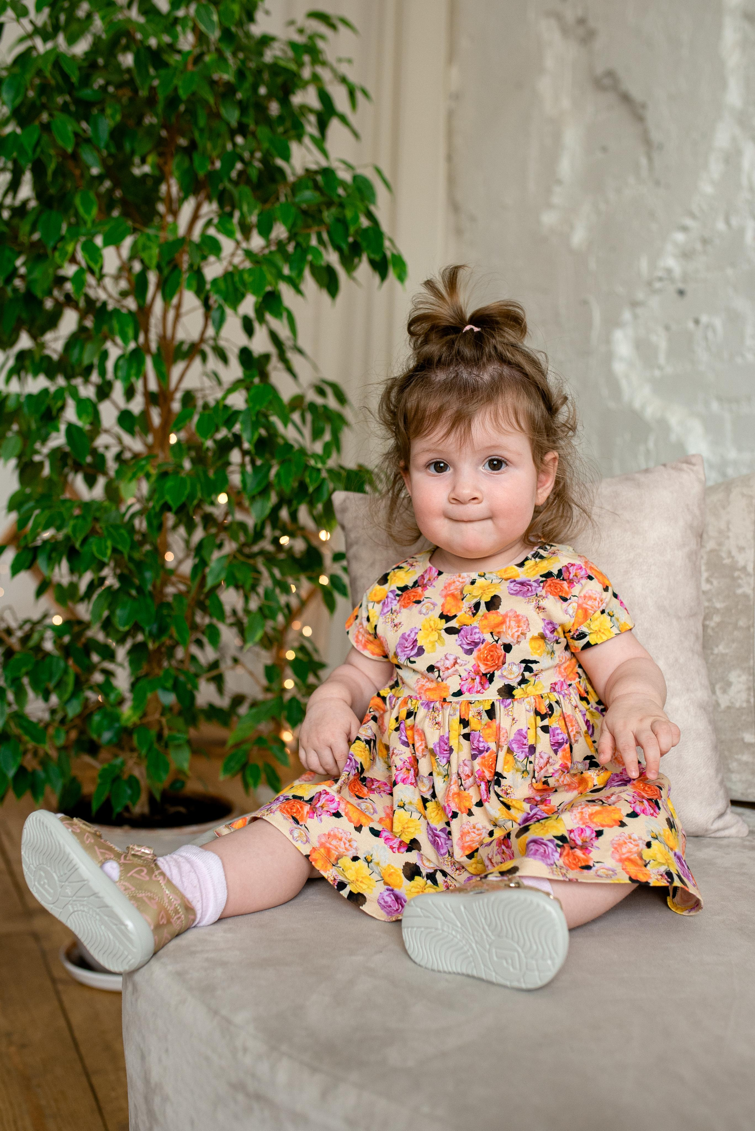 Полина, 1 годик (фотостудия Lightroom). Фотограф новорожденных в Екатеринбурге Лена Ильина