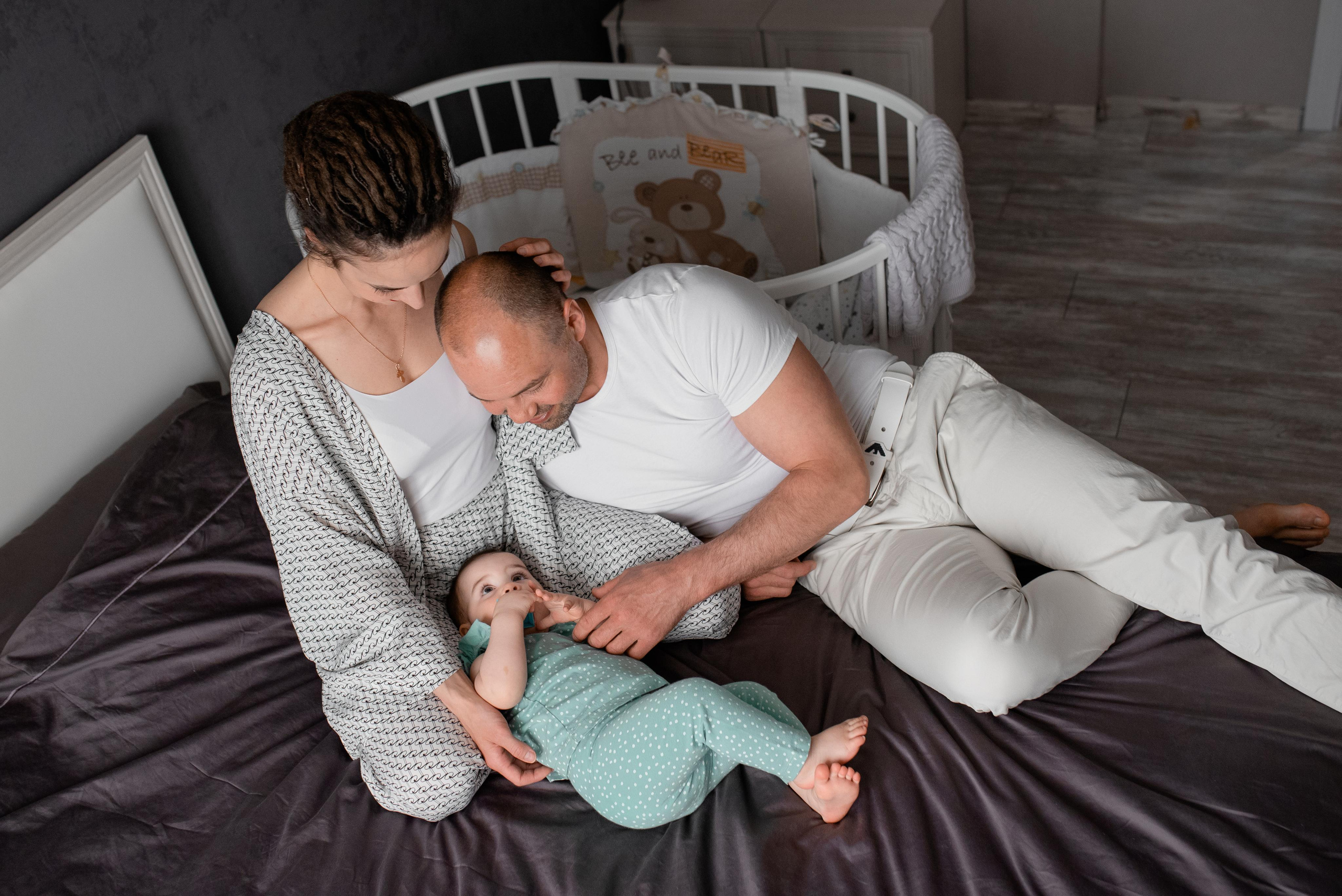 Мирослава, 1 годик (домашняя фотосессия). Фотограф новорожденных в Екатеринбурге Лена Ильина