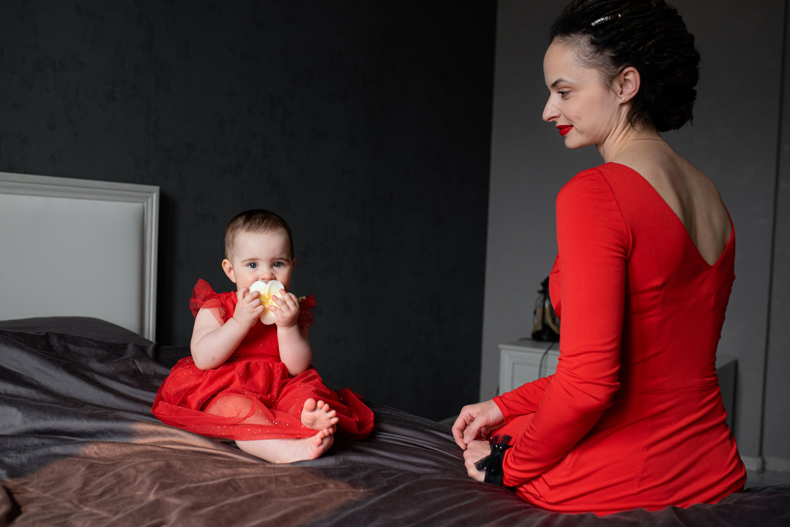 Мирослава, 1 годик (домашняя фотосессия). Фотограф новорожденных в Екатеринбурге Лена Ильина