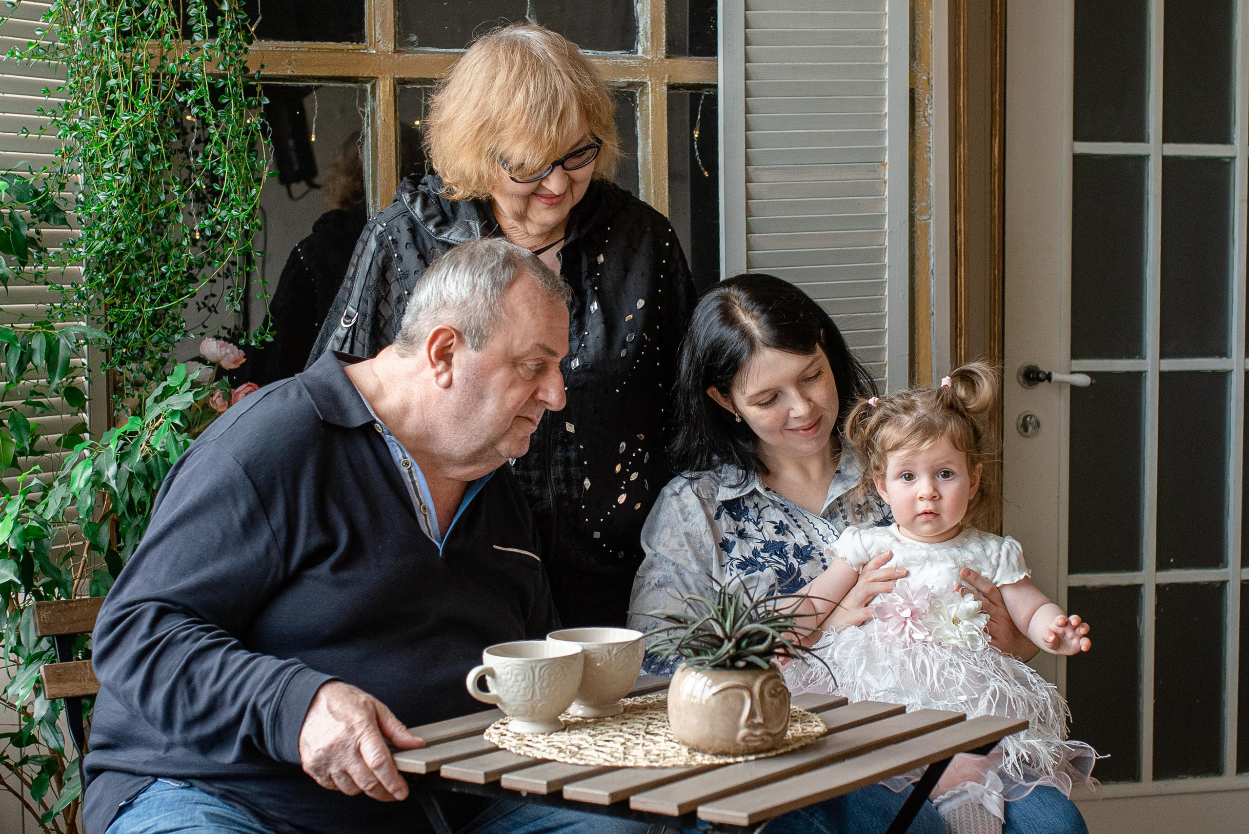 Полина, 1 годик (фотостудия Lightroom). Фотограф новорожденных в Екатеринбурге Лена Ильина