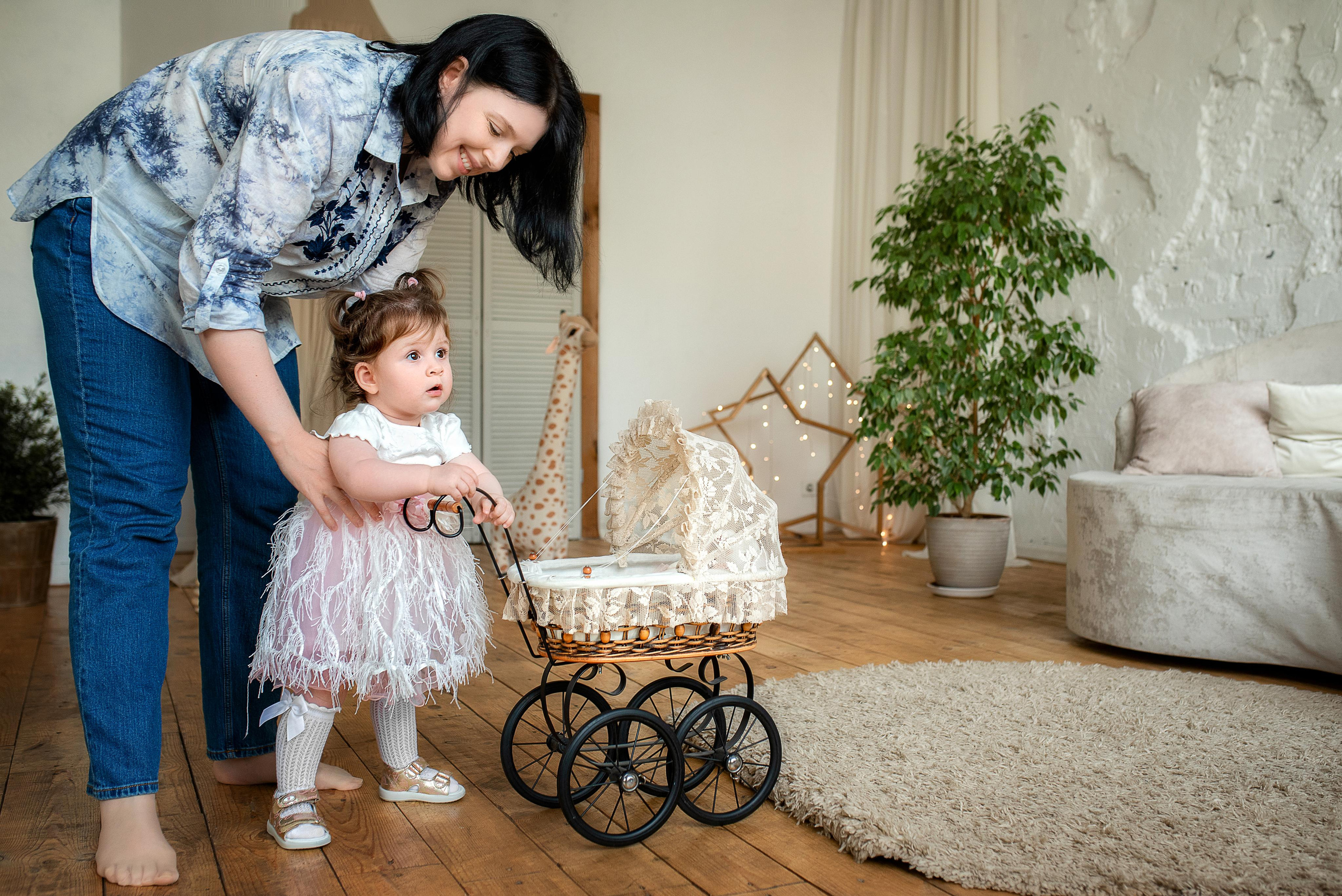 Полина, 1 годик (фотостудия Lightroom). Фотограф новорожденных в Екатеринбурге Лена Ильина