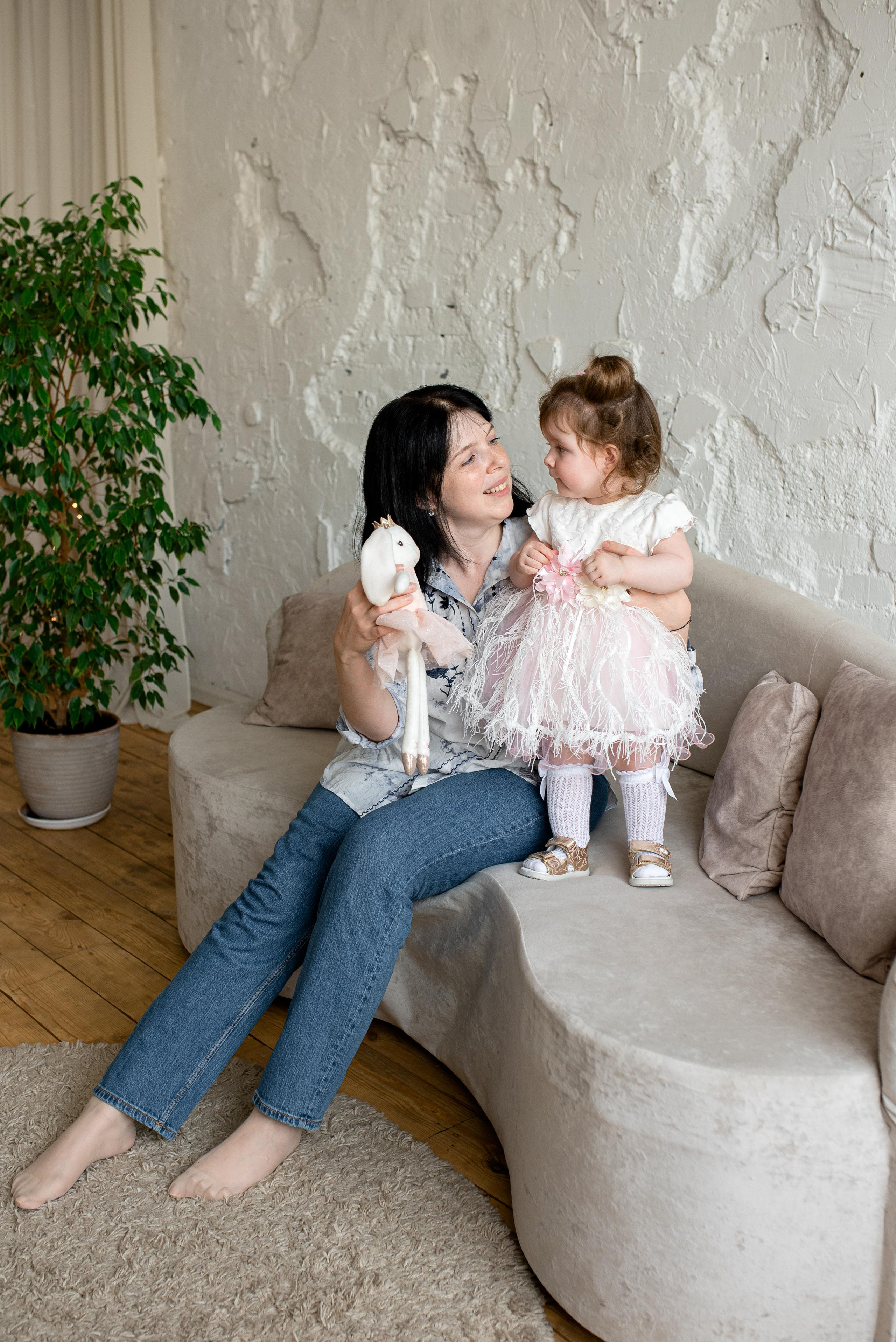 Полина, 1 годик (фотостудия Lightroom). Фотограф новорожденных в Екатеринбурге Лена Ильина