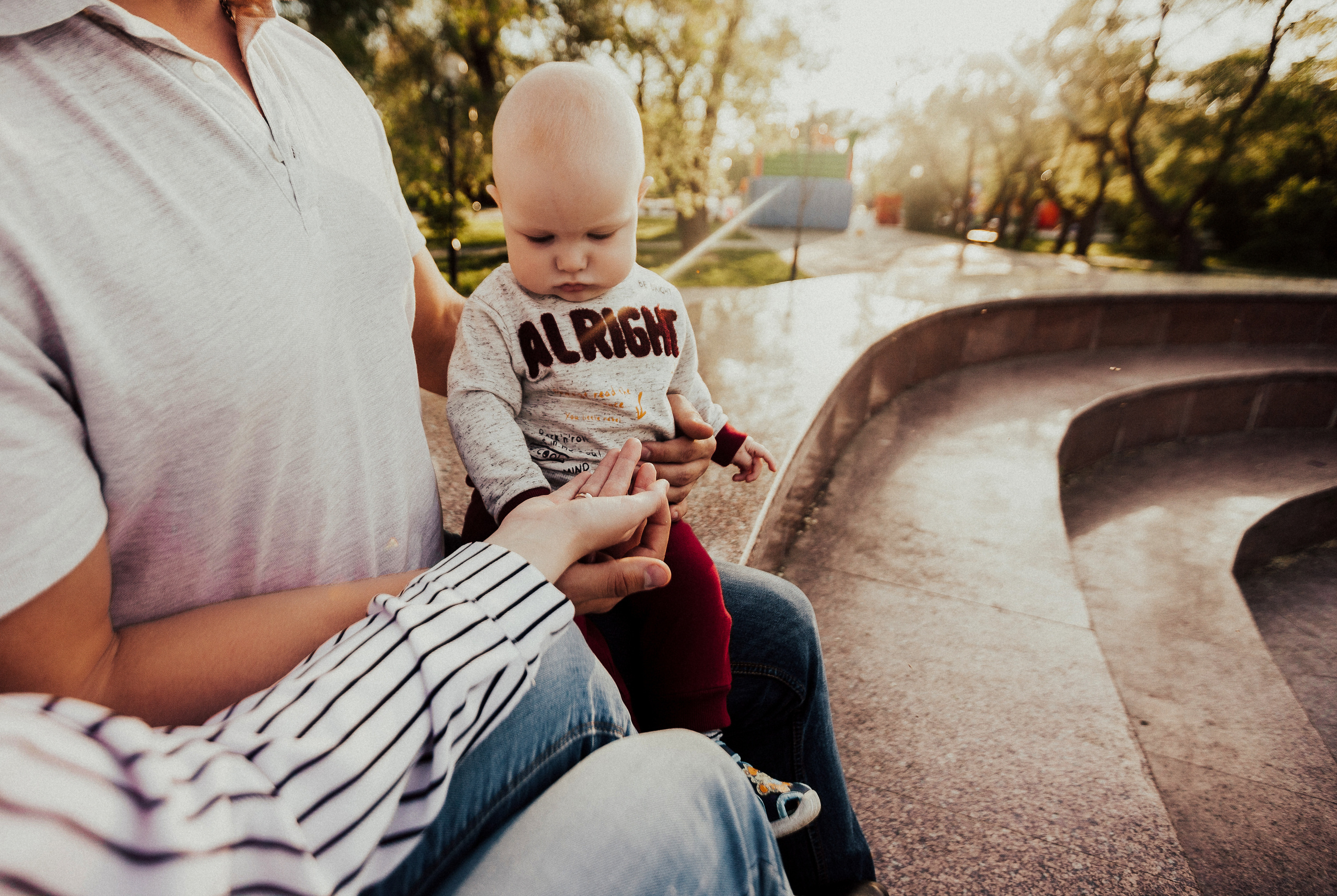 Алина с семьёй. Фотограф Шелудкова Яна, город Тюмень