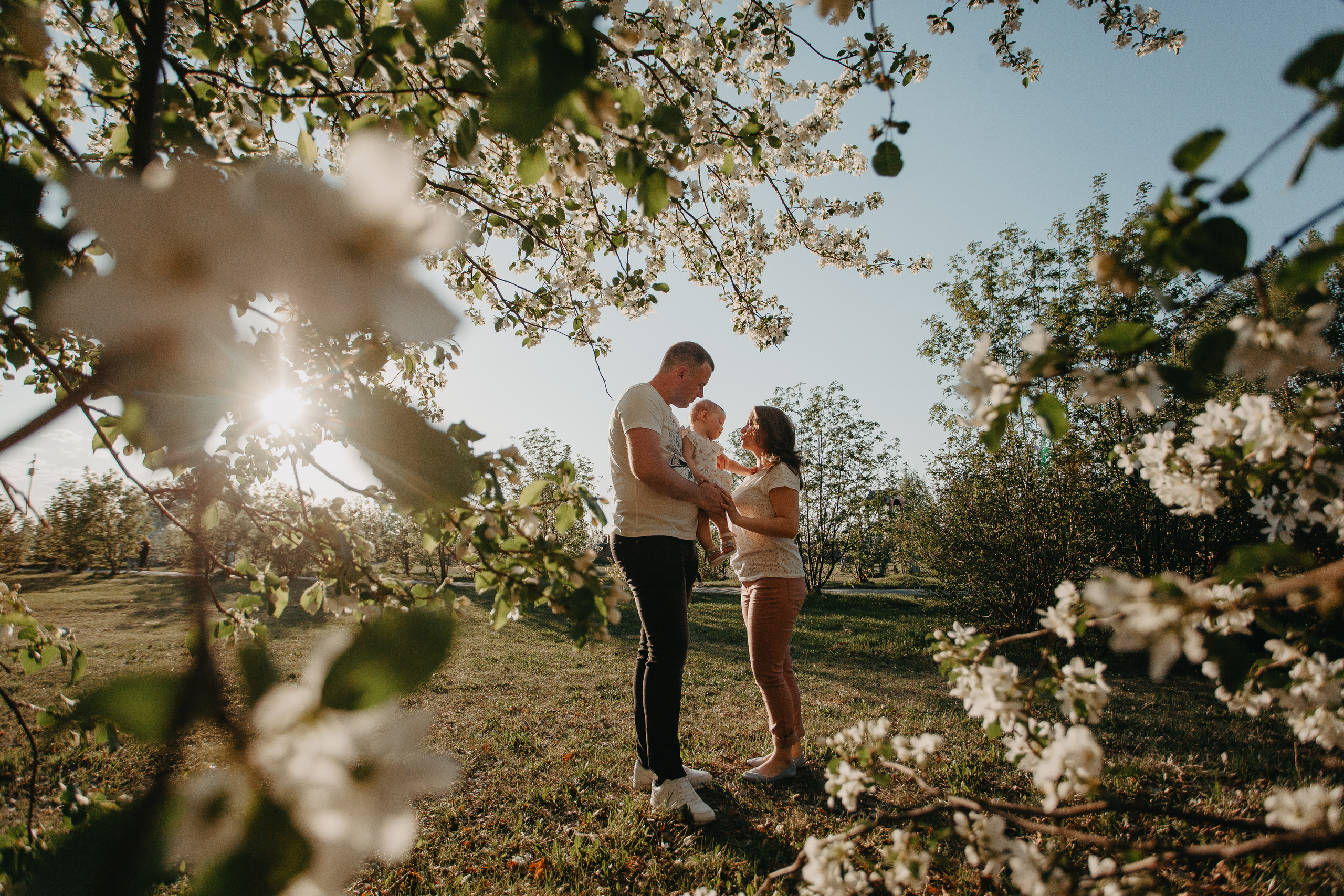 Закаты в яблоневом саду. Фотограф Шелудкова Яна, город Тюмень