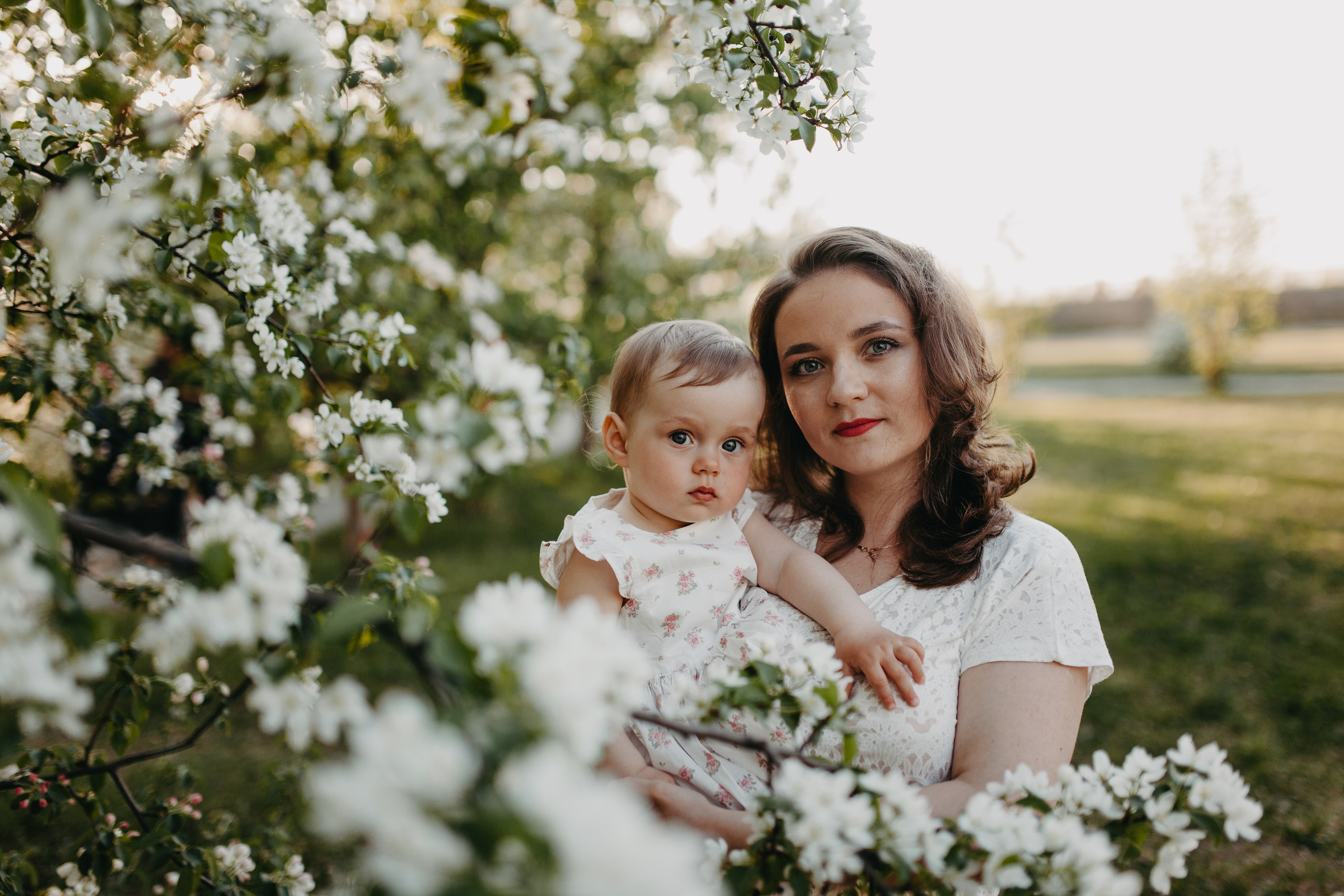 Закаты в яблоневом саду. Фотограф Шелудкова Яна, город Тюмень