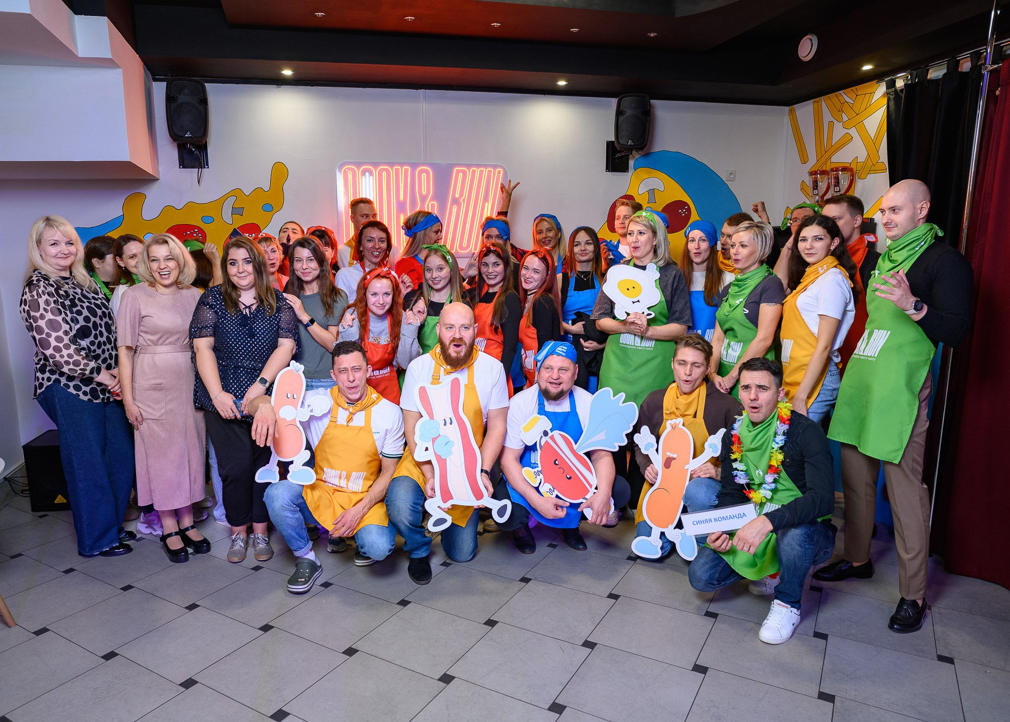 Кулинарный квест-шоу CooknRun. Фотограф Александр Данилов