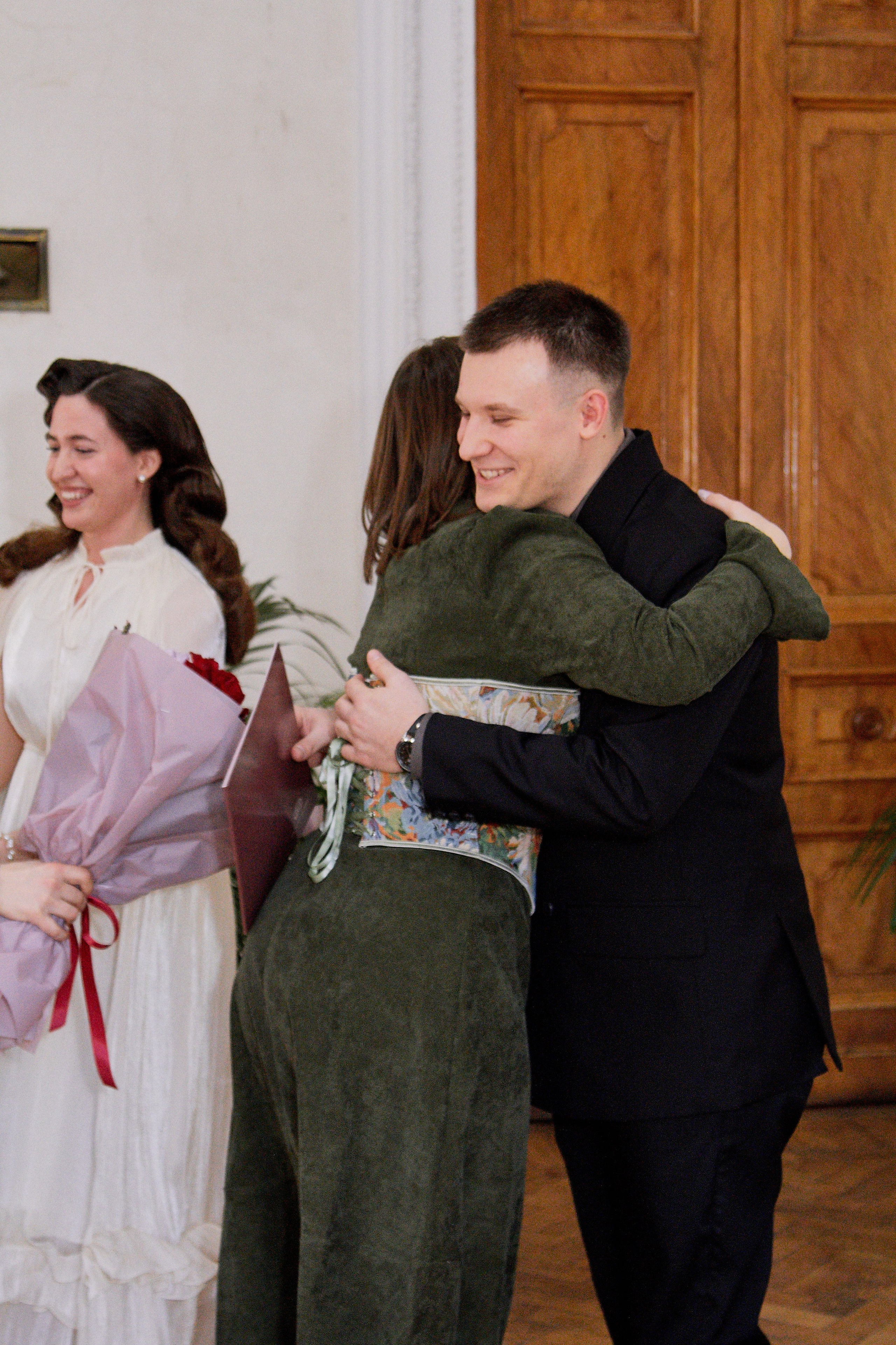 Торжественное бракосочетание в библиотеке им. Пушкина. Свадебный фотограф в Москве Приятелева Ангелина