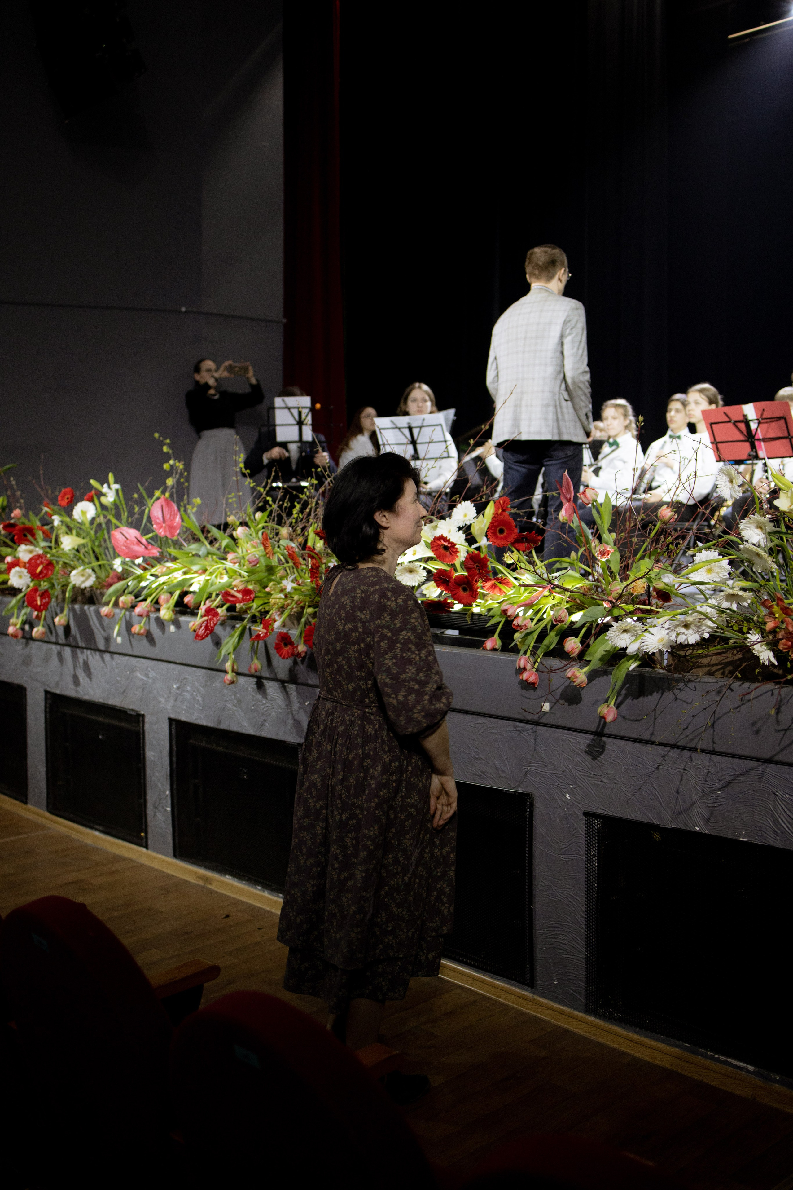 Оформление Отчетного концерта Музыкальной школы Глазунова. Оформление свадеб, декор свадеб Вера Маркова, Москва