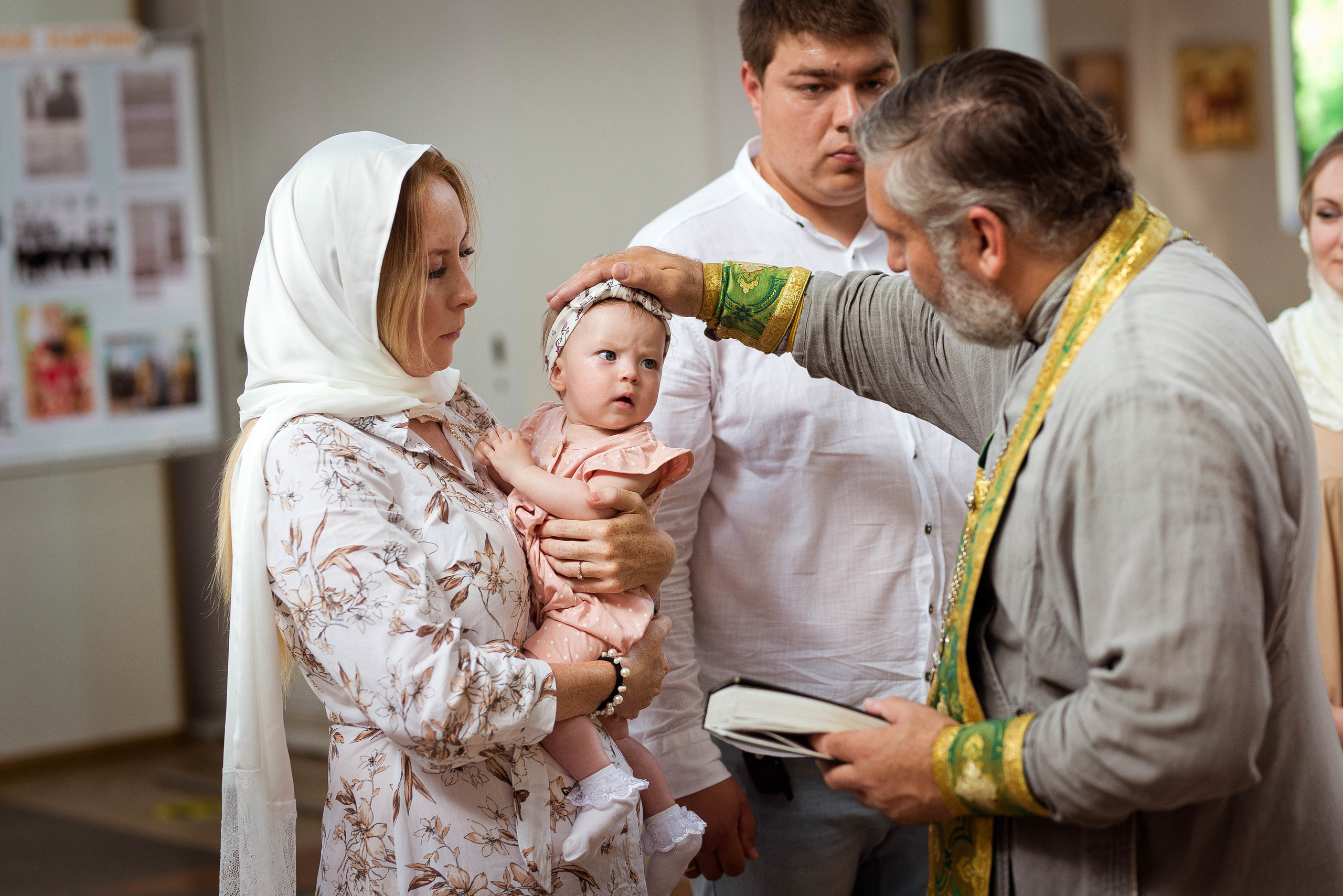 Крещение Варвары. Свадебный и семейный фотограф Яна Стражева. Волгоград, Москва