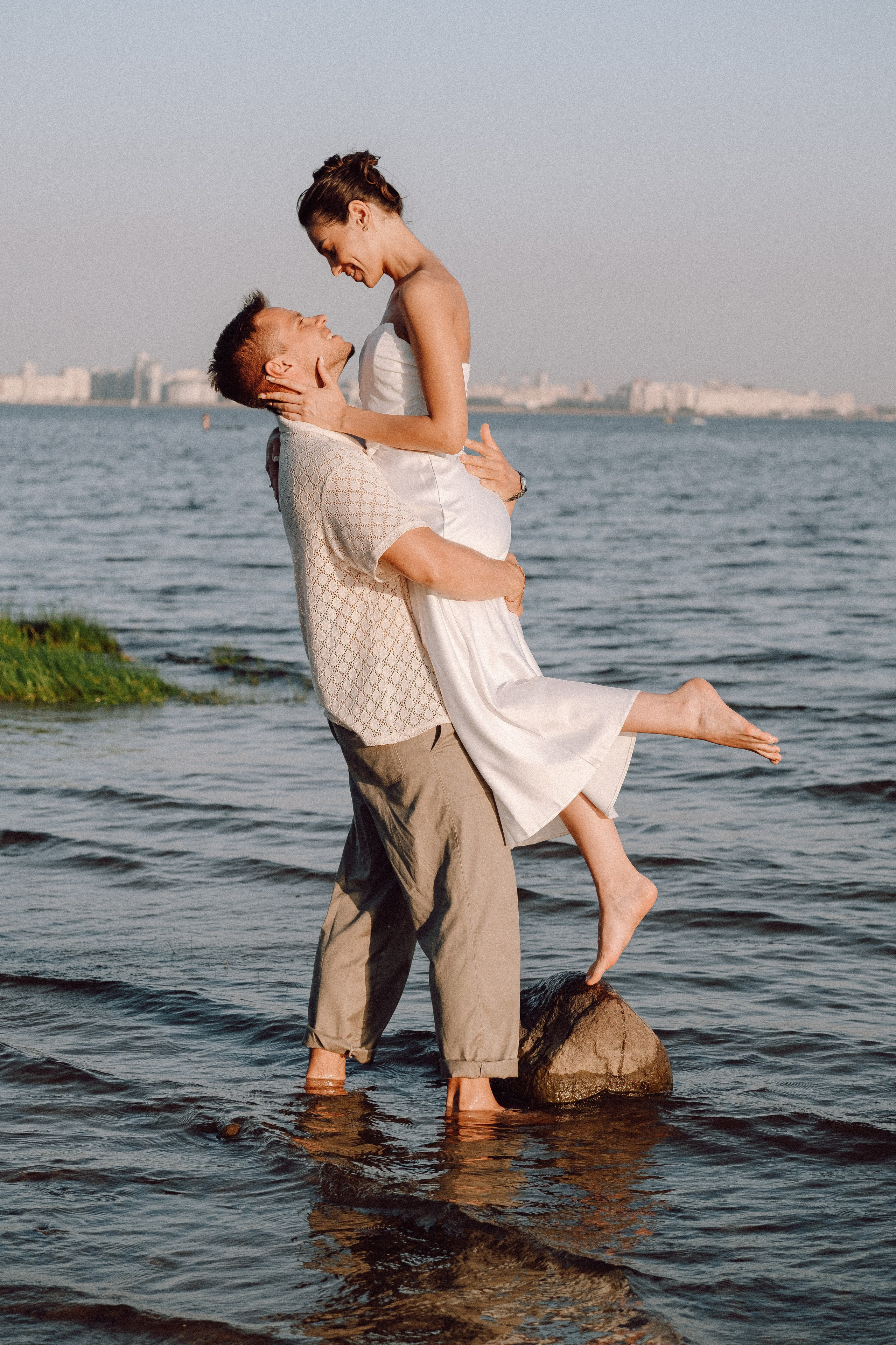 СВАДЕБНАЯ ФОТОСЕССИЯ ВЫЕЗДНОЙ ЦЕРЕМОНИИ (ФИНСКИЙ ЗАЛИВ). Профессиональный фотограф, Санкт-Петербург — Виктория Богомолова