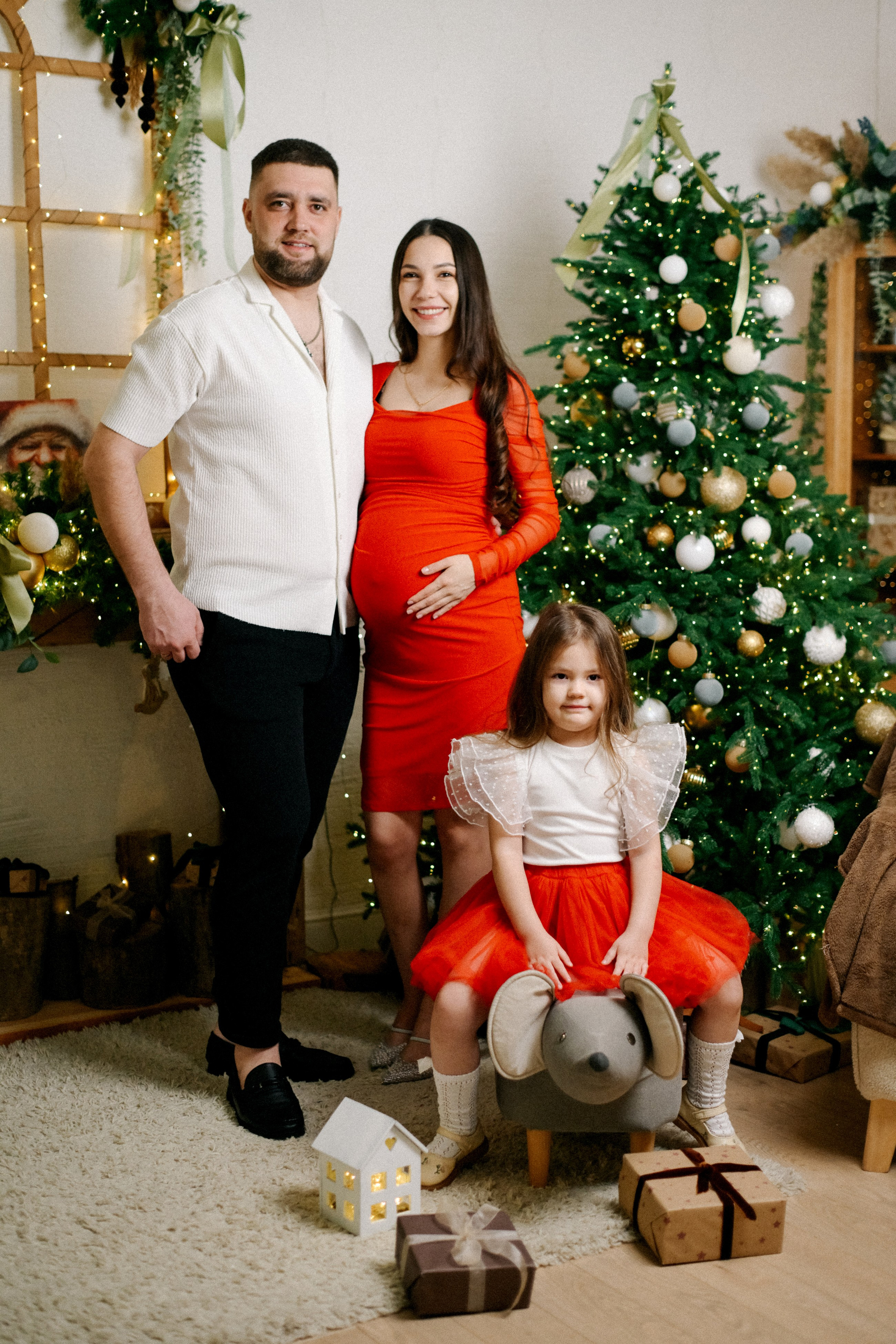 Семья Насти, Дмитрия и Лерочки