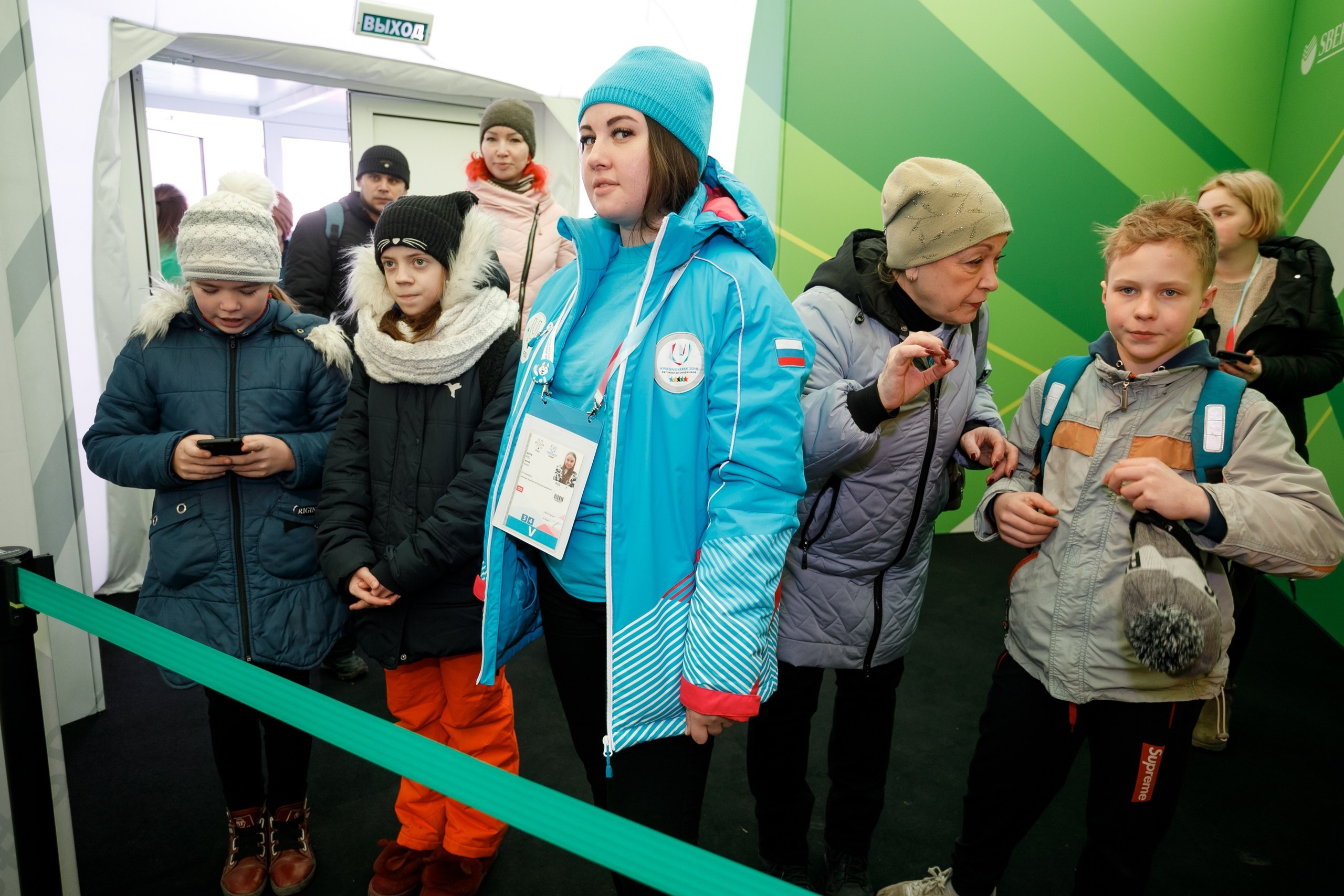 Встреча эстафеты огня Универсиады. Площадь Мира. Красноярск