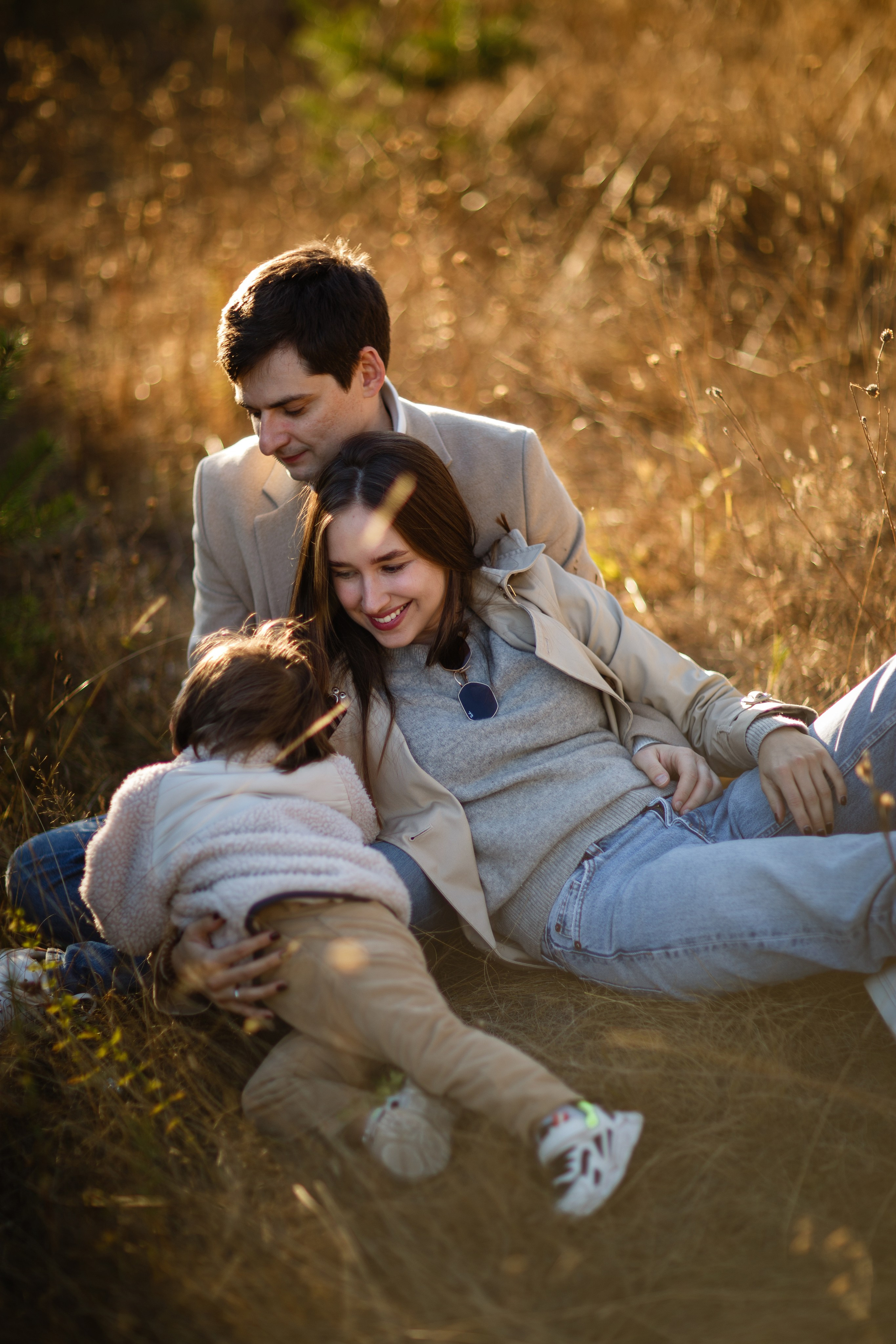 Осенняя прогулка на Барских прудах. Семейный фотограф Фрязино Зрячева Кристина