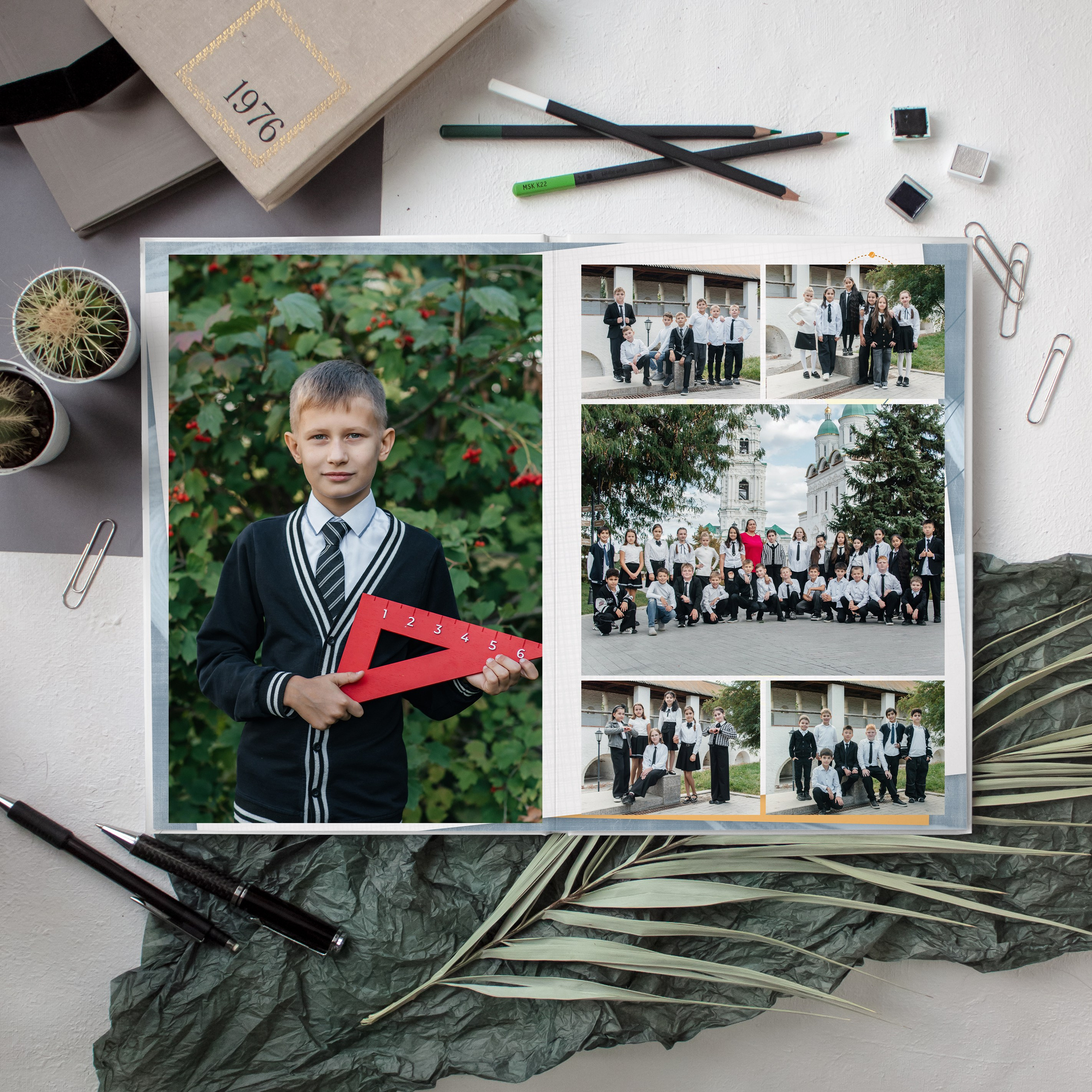 Прощай начальная школа. Дизайнер fotokniga_ast
