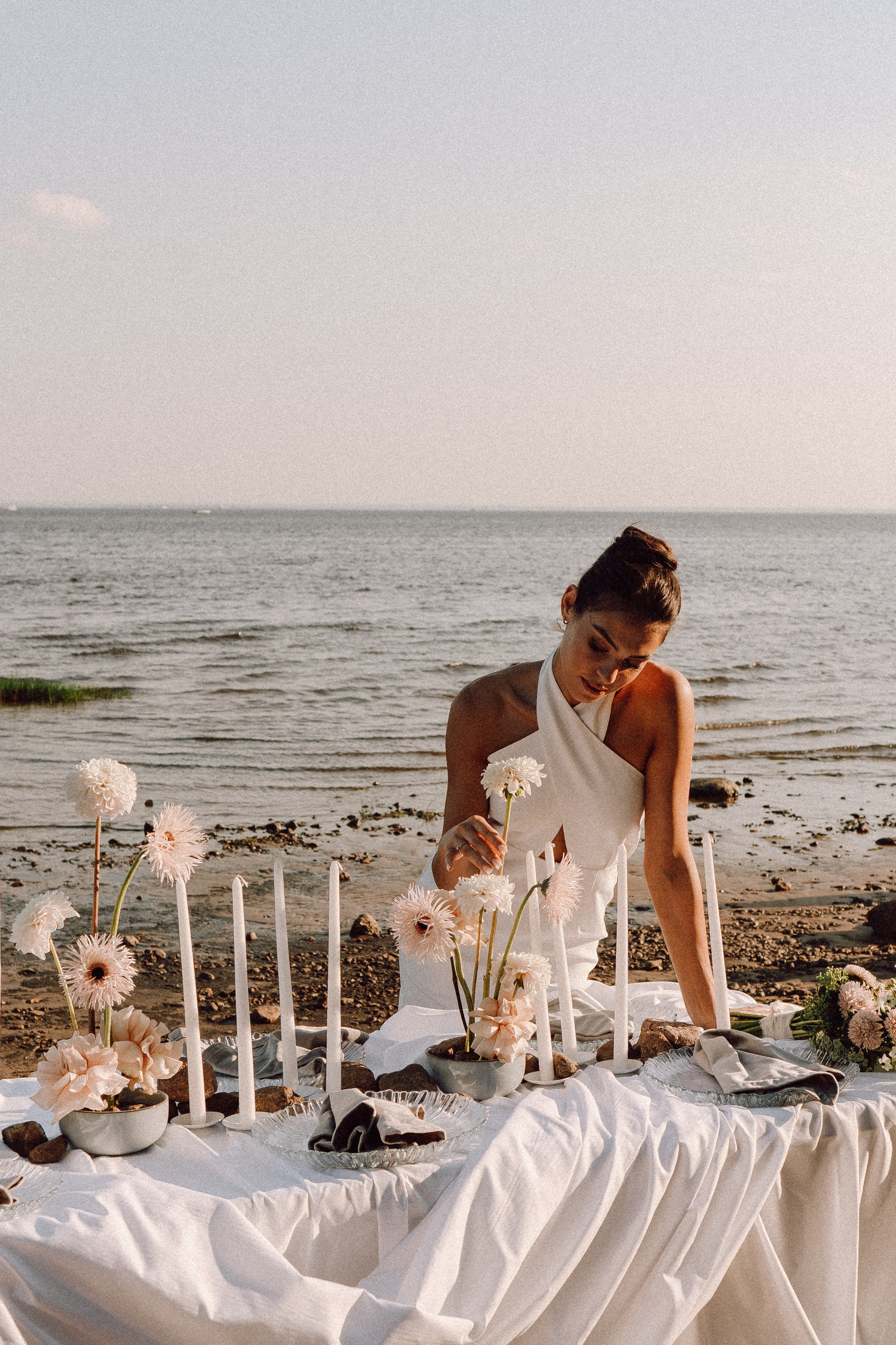 СВАДЕБНАЯ ФОТОСЕССИЯ ВЫЕЗДНОЙ ЦЕРЕМОНИИ (ФИНСКИЙ ЗАЛИВ). Профессиональный фотограф, Санкт-Петербург — Виктория Богомолова