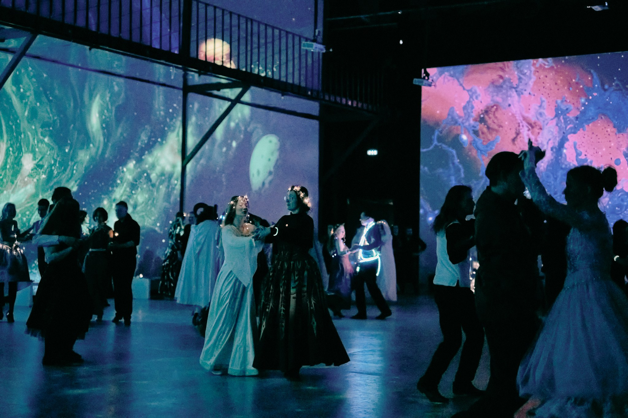 Ночь в холмах | Иммерсивный бал. Фотограф Аннё| Москва